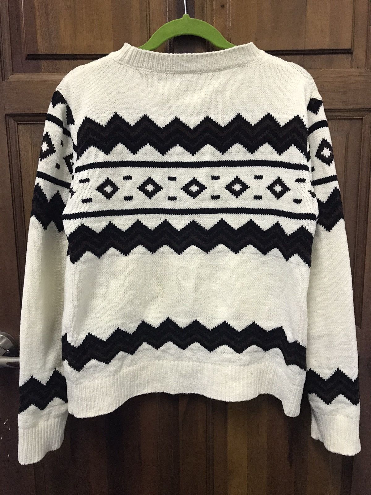 Aran Isles Knitwear × Japanese Brand Galyge Aran Isles Unique Design Knit Sweater Size US M / EU 48-50 / 2 - 5 Thumbnail