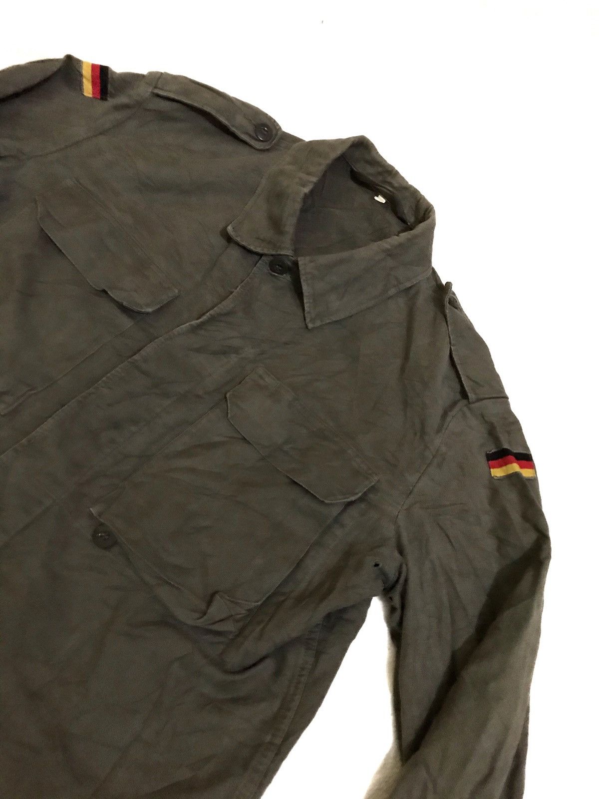 Vintage German military army Size US L / EU 52-54 / 3 - 1 Thumbnail