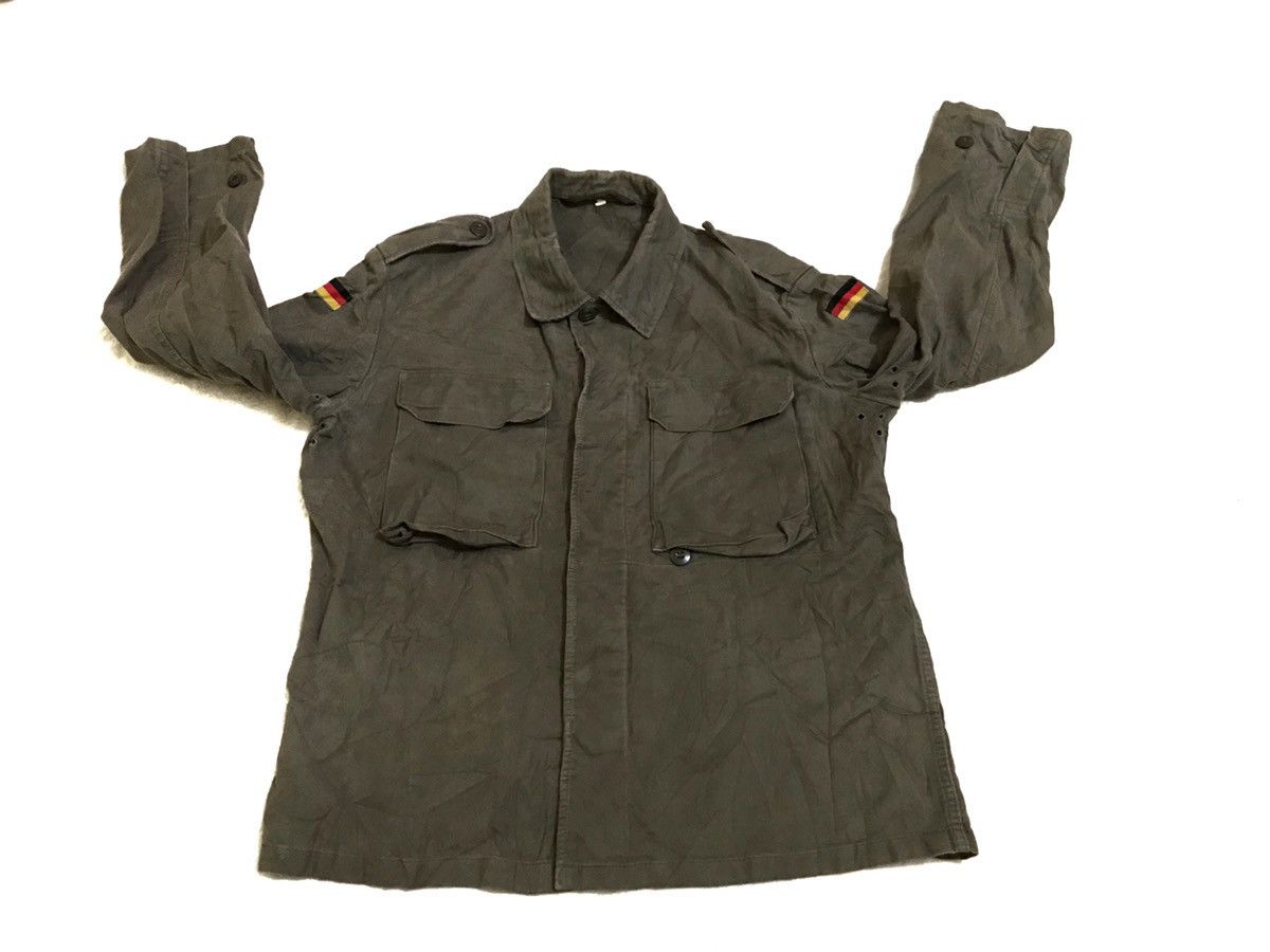 Vintage German military army Size US L / EU 52-54 / 3 - 3 Thumbnail
