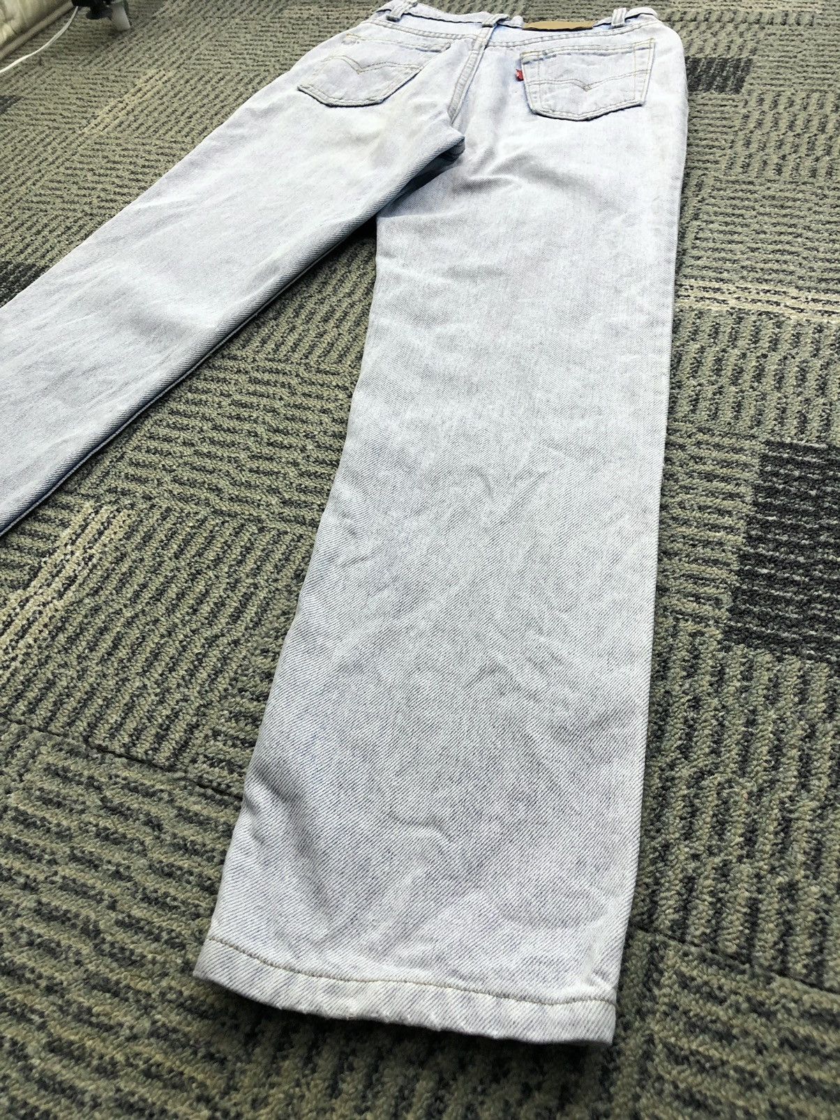 Levi's Vintage Levis 510 Light Wash Distressed Jeans Size 25" / US 0 / IT 36 - 14 Thumbnail
