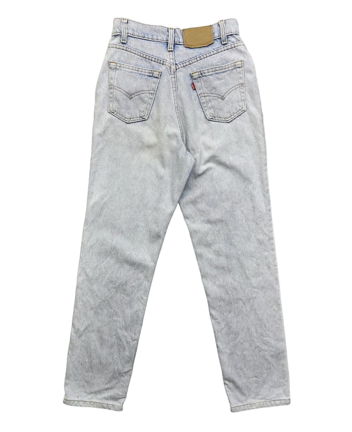 Levi's Vintage Levis 510 Light Wash Distressed Jeans Size 25" / US 0 / IT 36 - 2 Thumbnail
