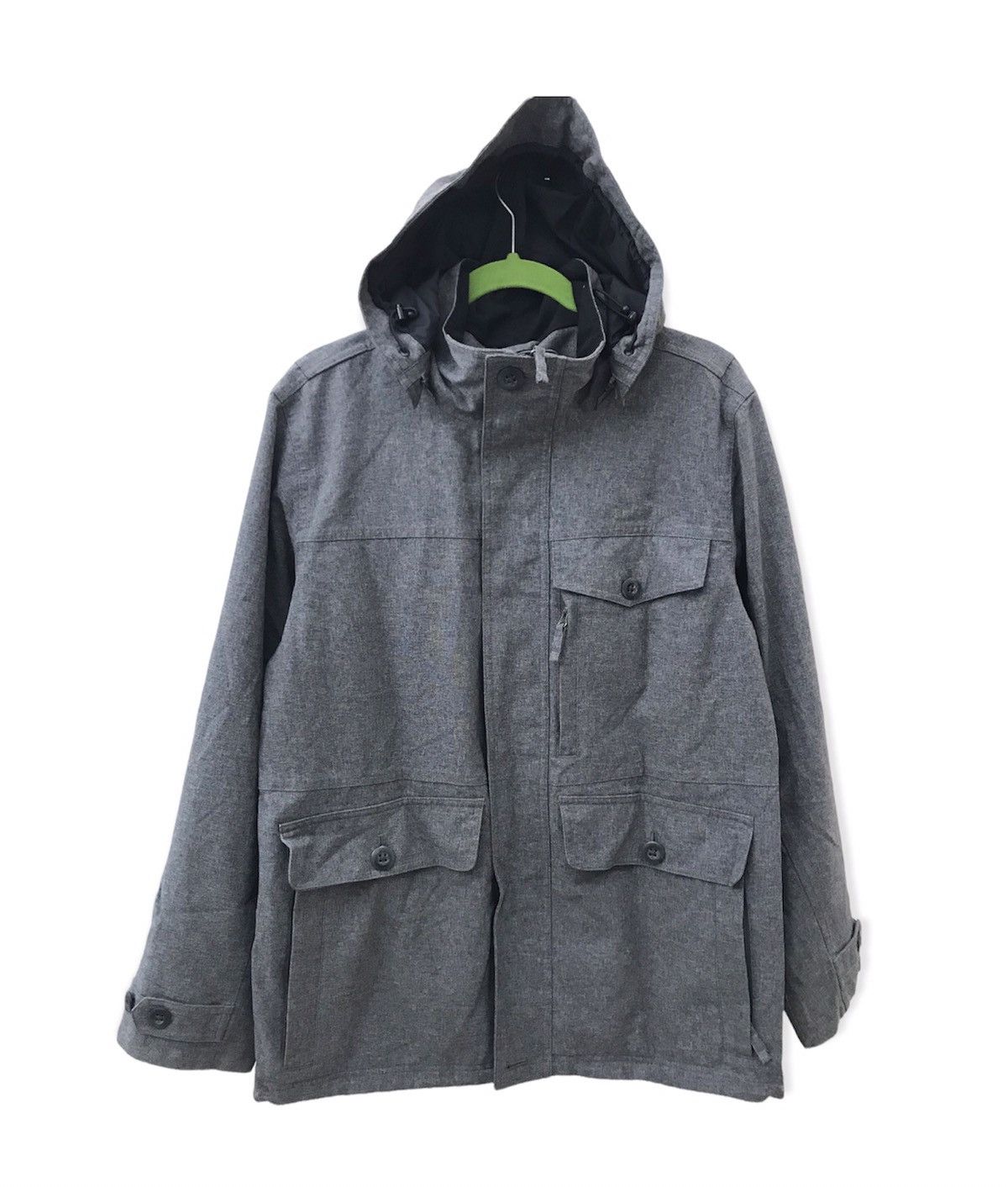 L.L Bean Shell Jacket With Hoodie