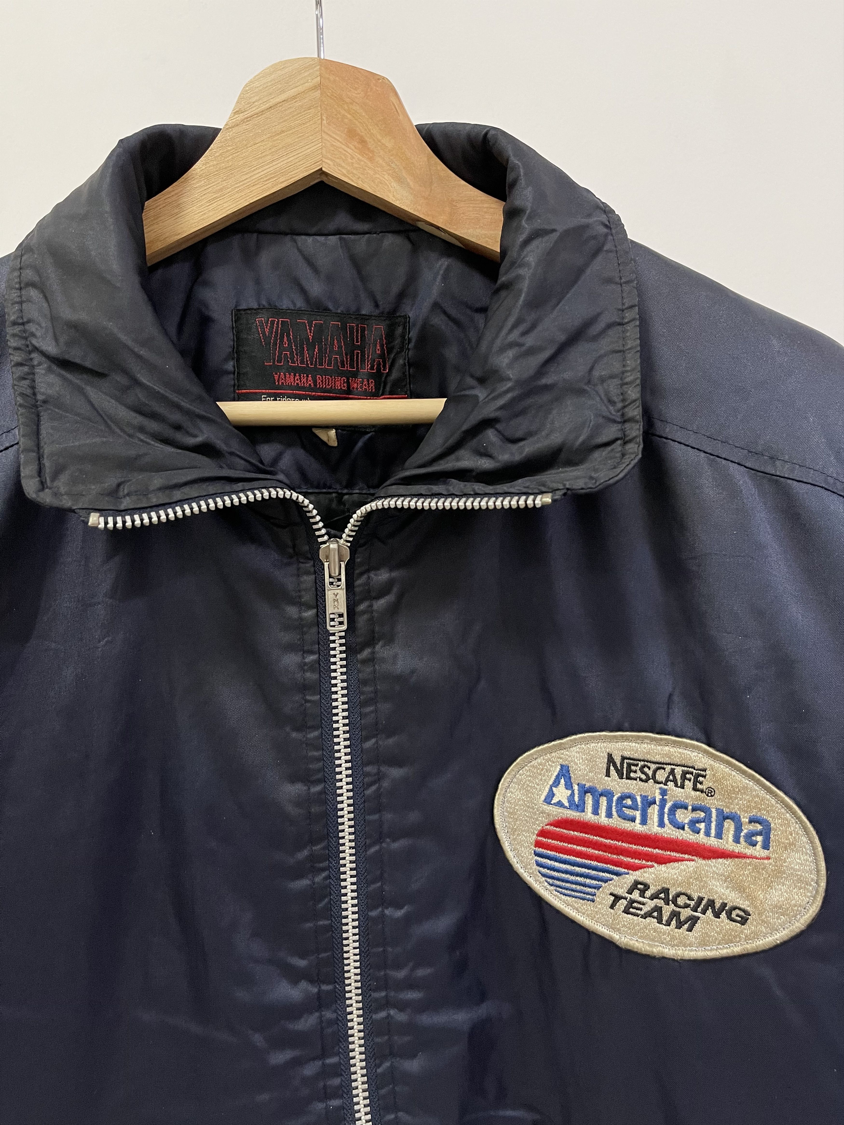 Yamaha Vintage Yamaha Racing Team Motorcycle Rider Jacket Size US L / EU 52-54 / 3 - 2 Thumbnail