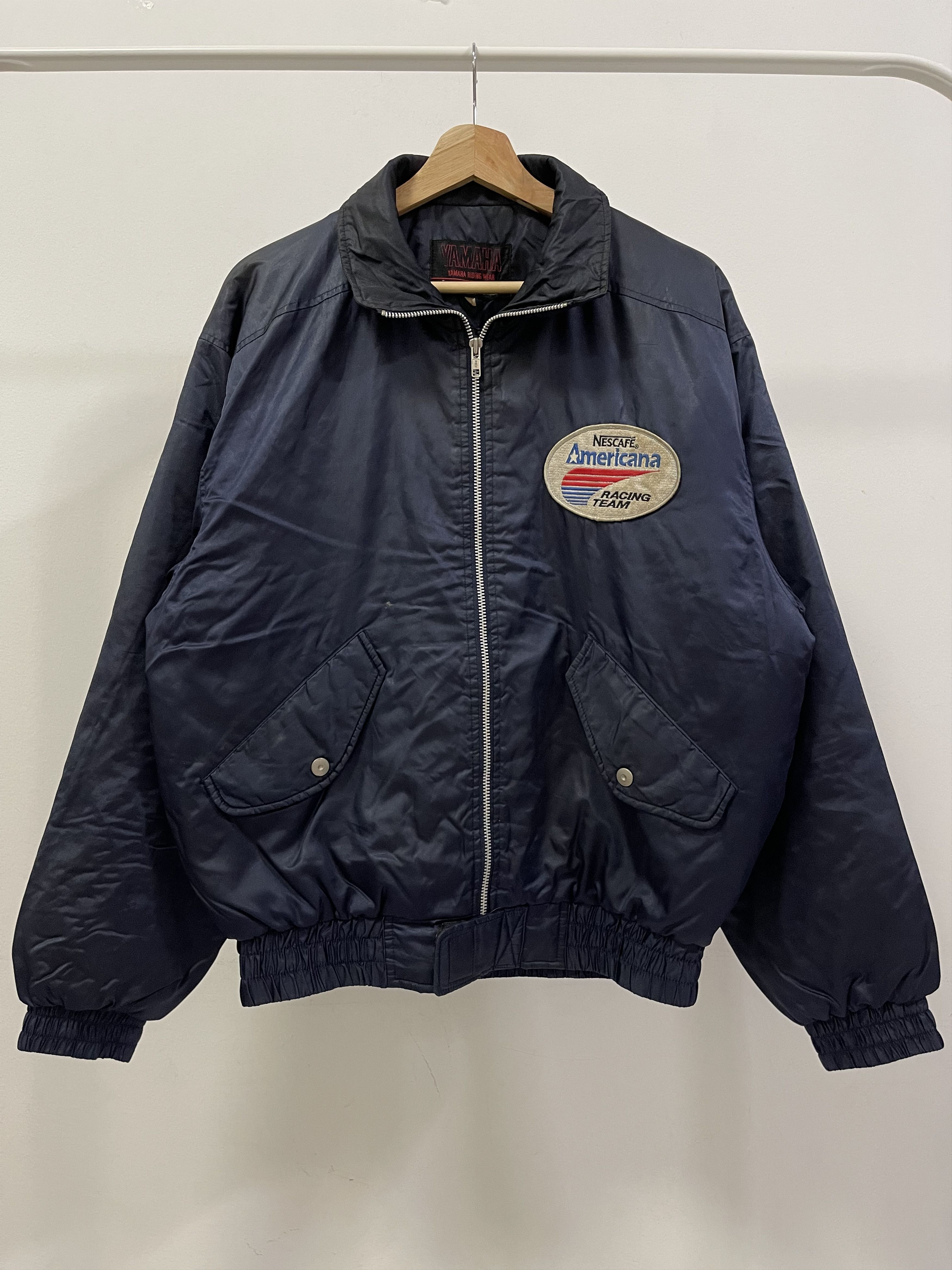 Yamaha Vintage Yamaha Racing Team Motorcycle Rider Jacket Size US L / EU 52-54 / 3 - 1 Thumbnail