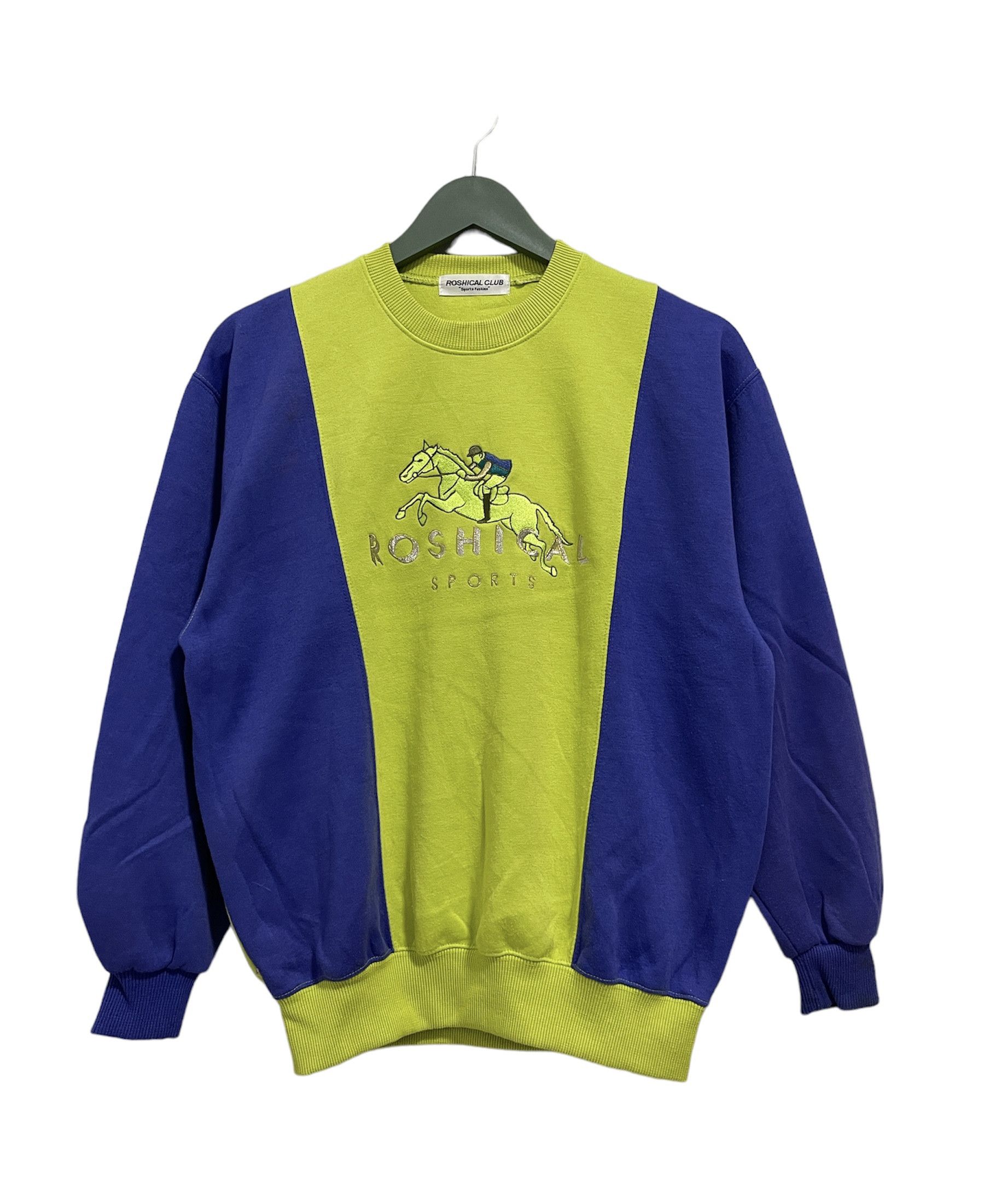 Japanese Brand × Vintage Vintage Roshical Sport Race Horse Embroidery Colourblok Size US S / EU 44-46 / 1 - 1 Thumbnail