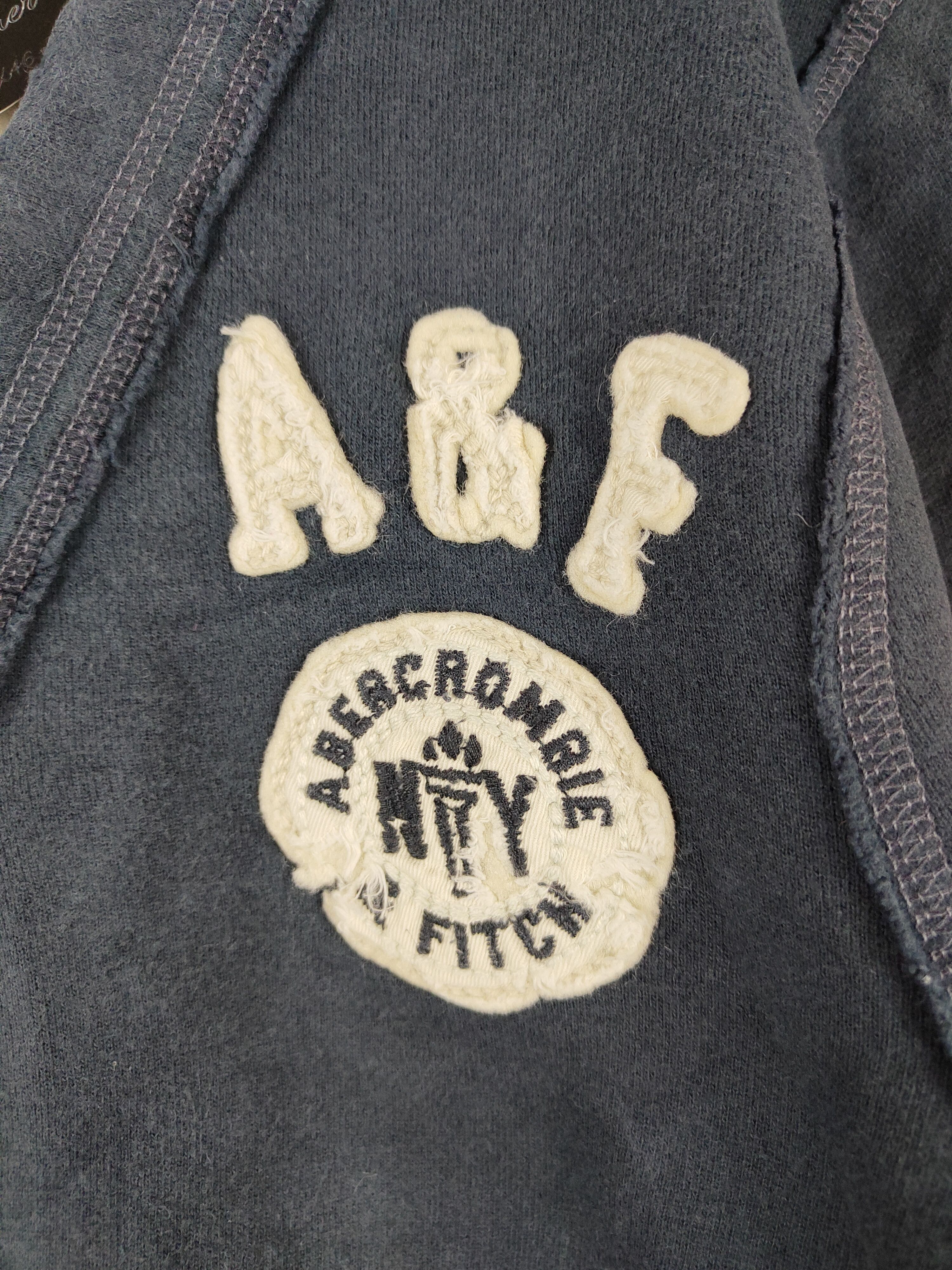 Abercrombie & Fitch Muscle - Abercrombie & Fitch Dark Blue cardigan japan #4826 Size US XL / EU 56 / 4 - 6 Thumbnail