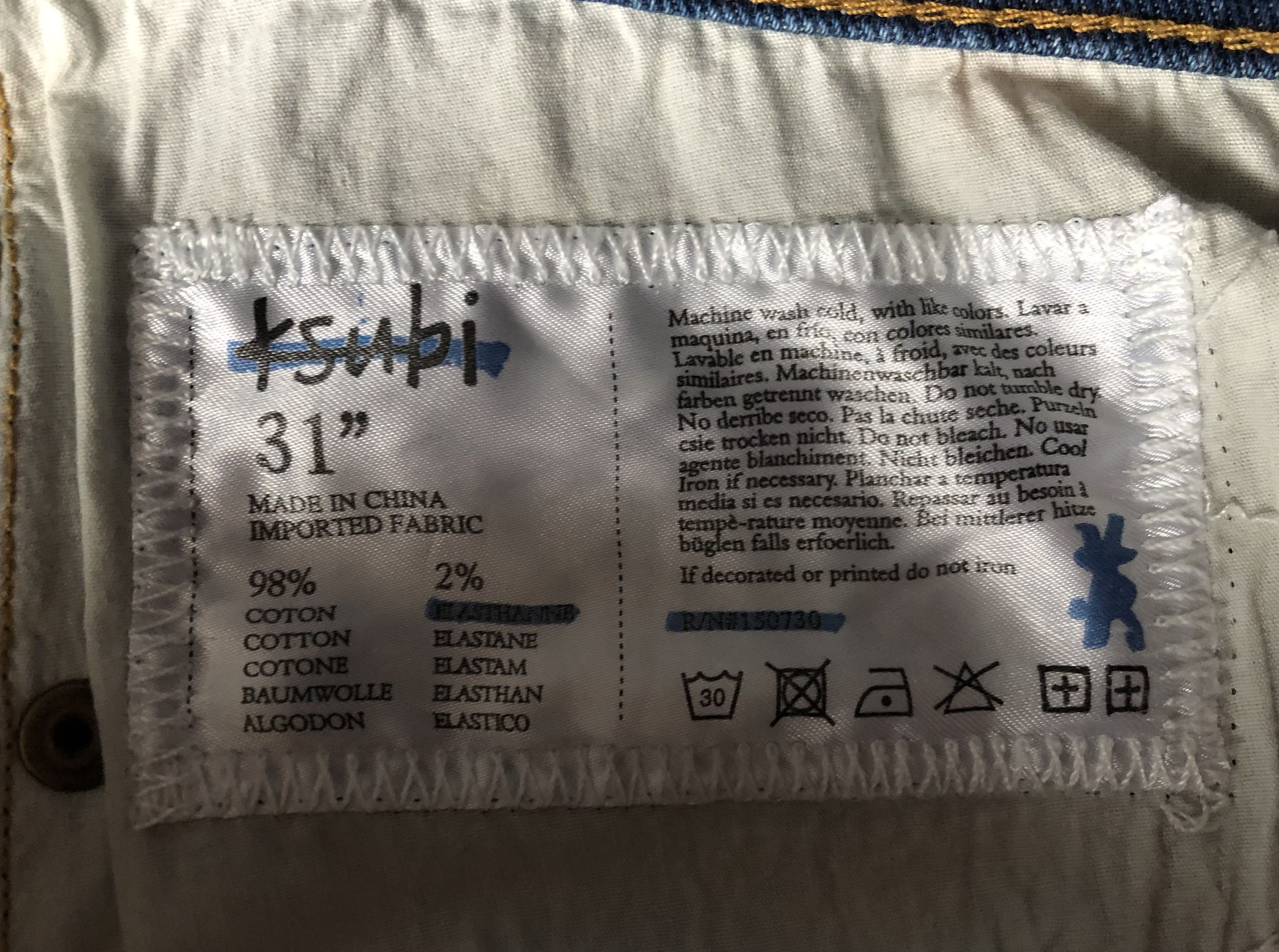 Ksubi Ksubi - Van Winkle "No Glory" Denim Jeans Size US 31 - 8 Thumbnail