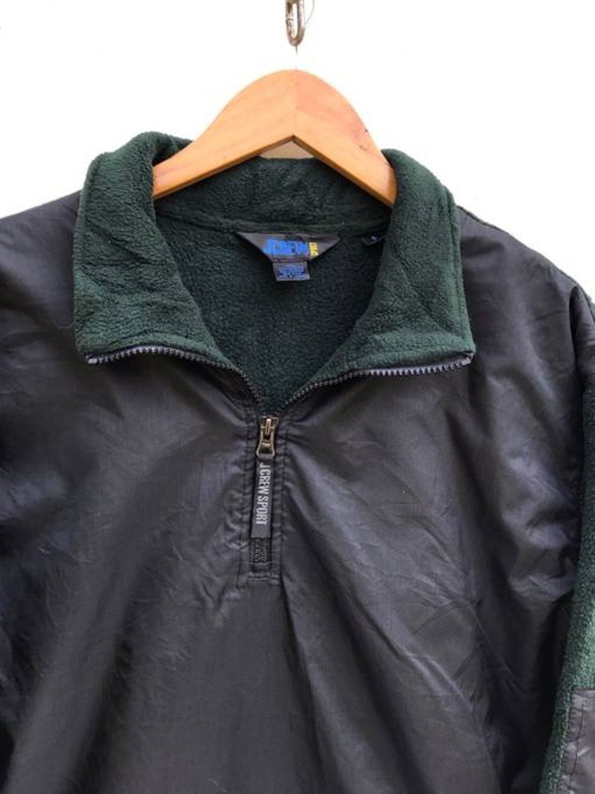 J.Crew J.Crew Fleece Jacket Two Tones Casual Hip Hop Jacket Size US M / EU 48-50 / 2 - 2 Thumbnail