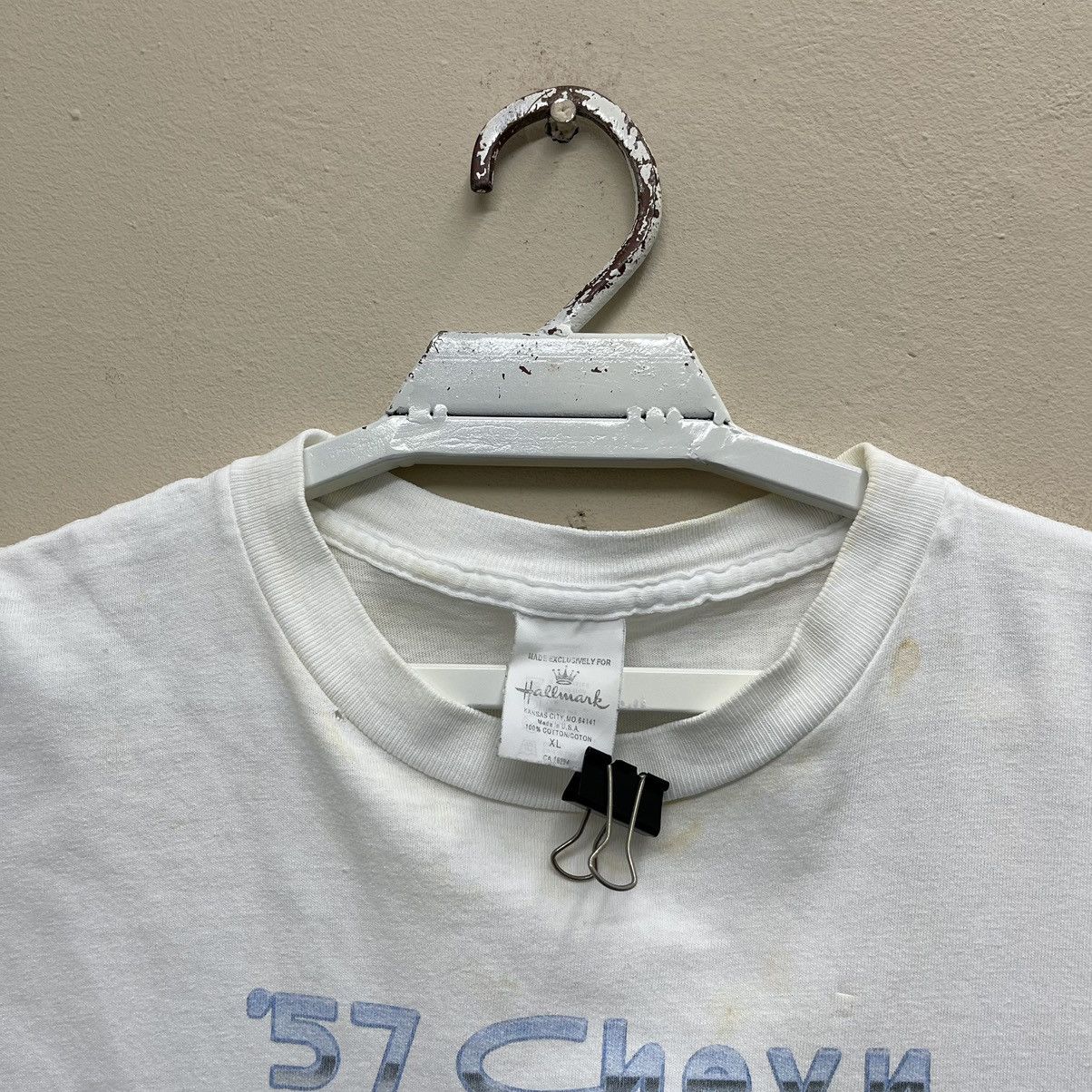 Beauty Beast × Vintage Vintage 90s T-Shirt 57 Chevy Promo Shirt Size Xlarge Size US XL / EU 56 / 4 - 4 Thumbnail