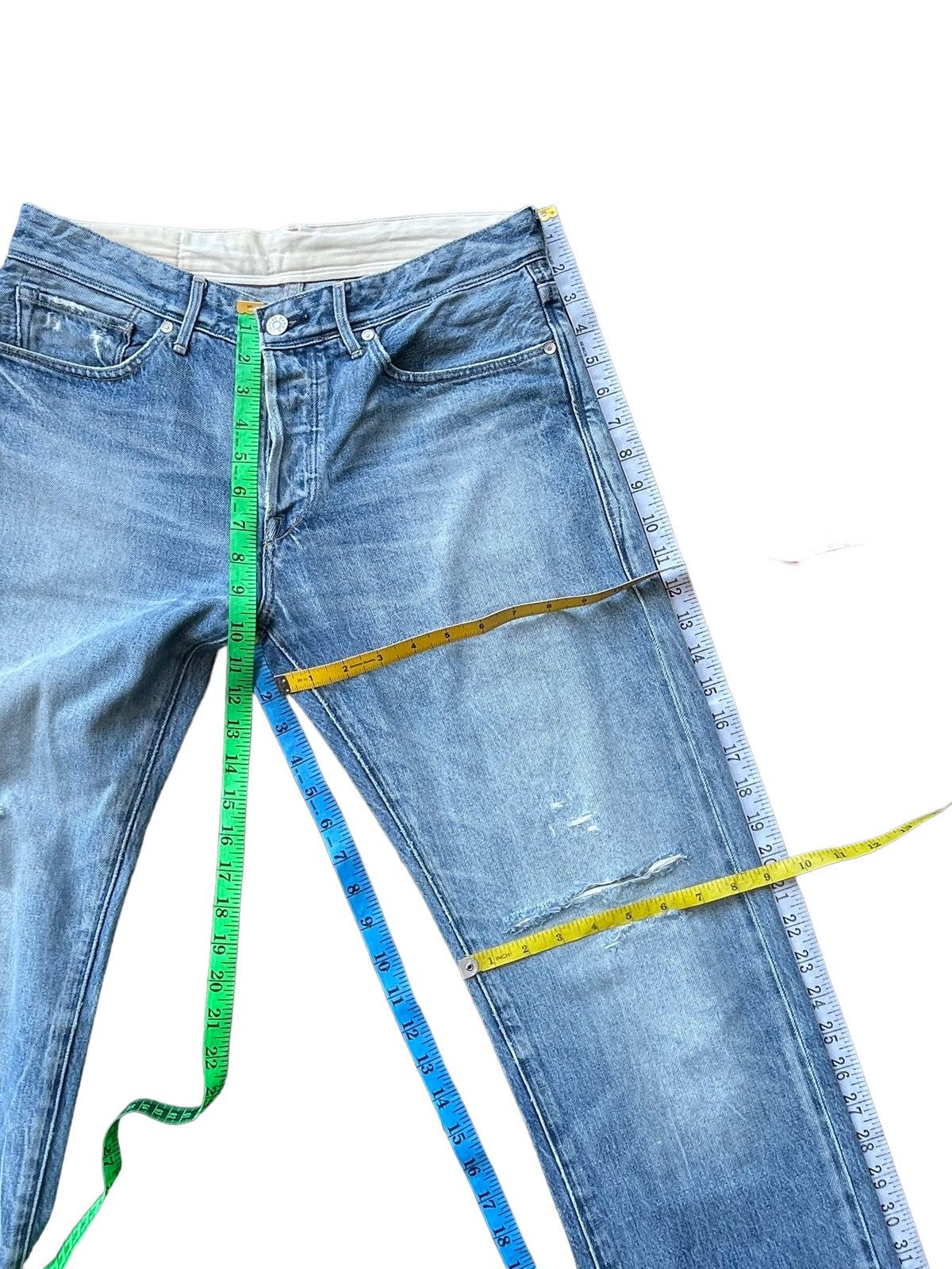 Levi's Levis Made & Crafted 508 E Distresed Size US 32 / EU 48 - 23 Thumbnail