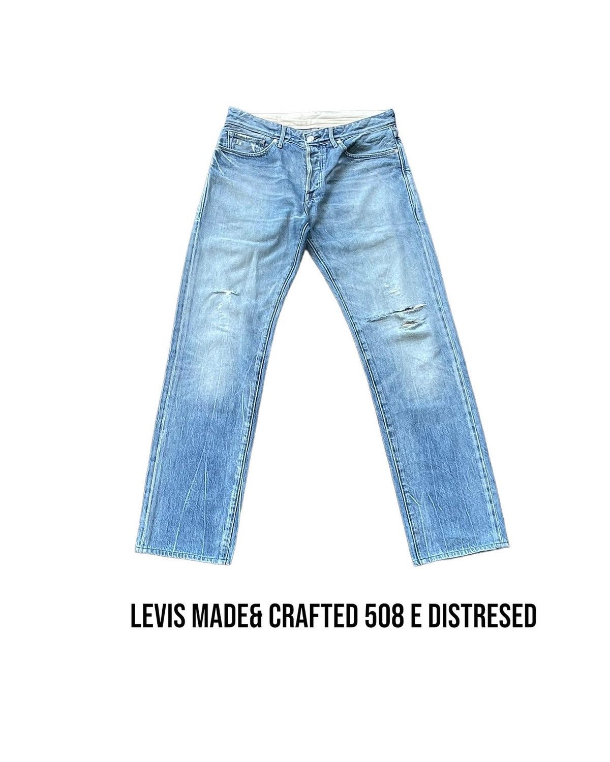 Levi's Levis Made & Crafted 508 E Distresed Size US 32 / EU 48 - 1 Thumbnail
