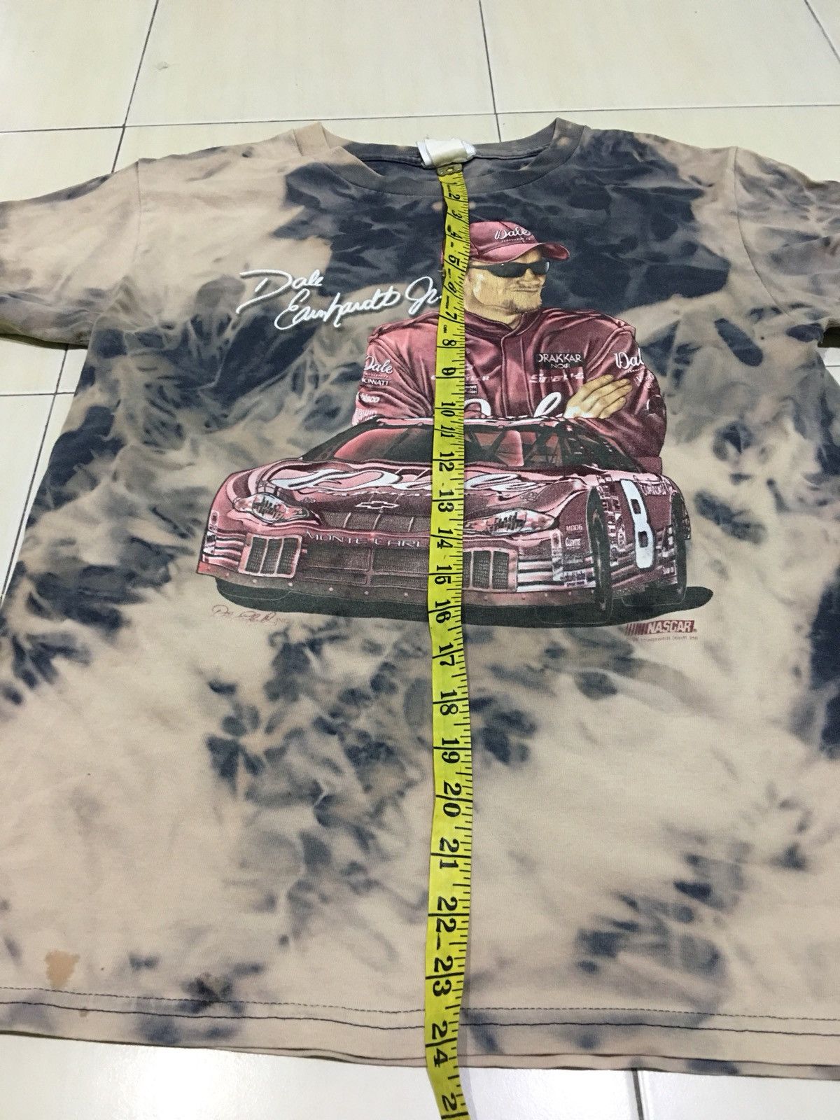 NASCAR Vintage Rally Dhakar Nascar Racing Acid wash Shirt Size US L / EU 52-54 / 3 - 9 Thumbnail