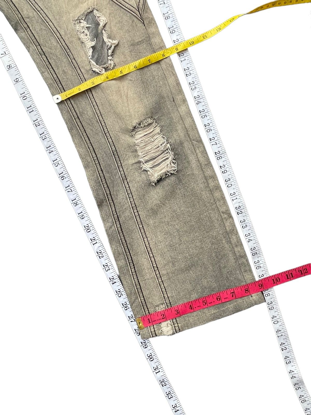 Japanese Brand Solberry Distressed Denim Size US 34 / EU 50 - 18 Thumbnail