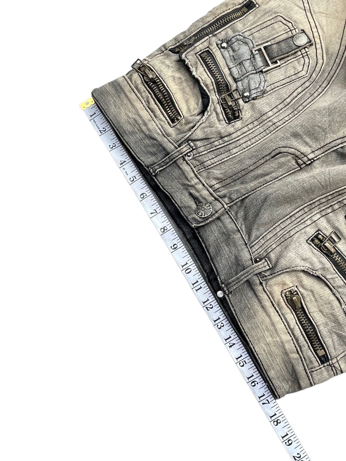 Japanese Brand Solberry Distressed Denim Size US 34 / EU 50 - 16 Thumbnail