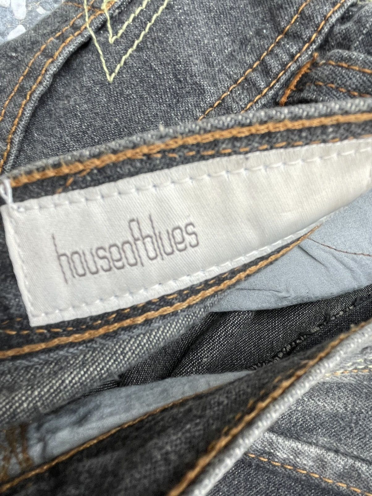 Japanese Brand STEALS House Of Blues Custom Denim Size US 30 / EU 46 - 13 Thumbnail