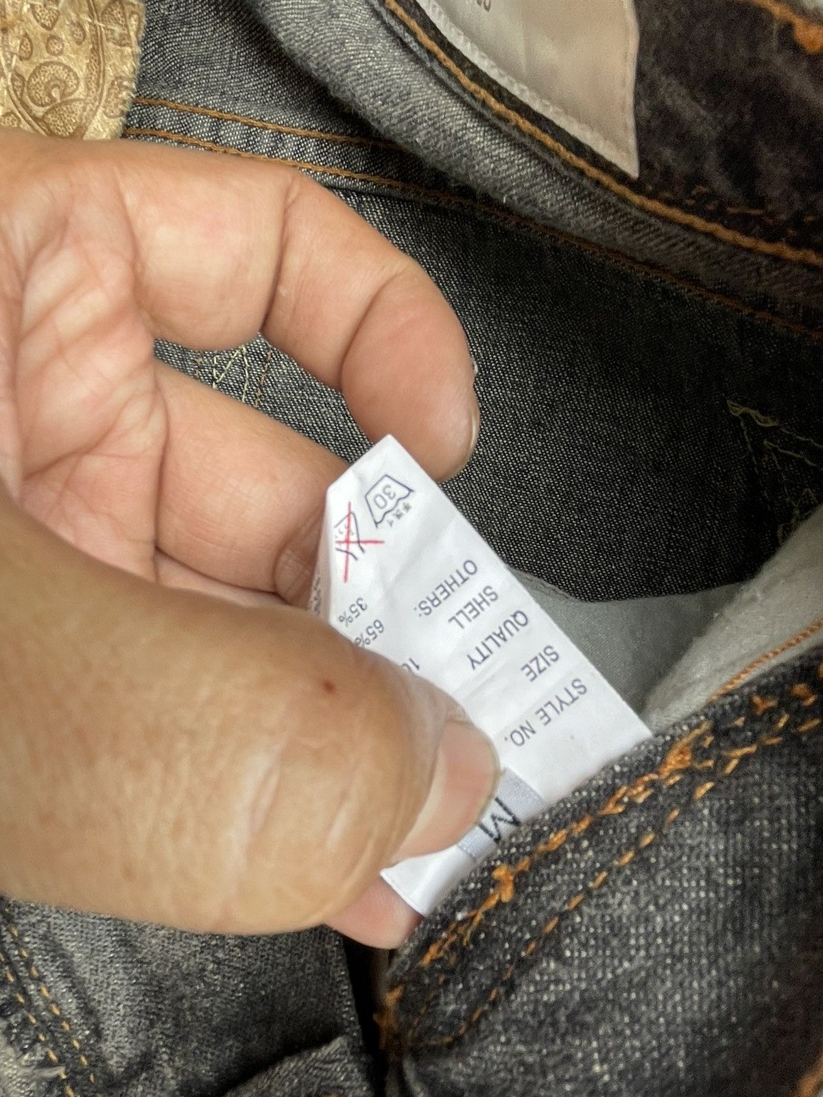 Japanese Brand STEALS House Of Blues Custom Denim Size US 30 / EU 46 - 15 Thumbnail
