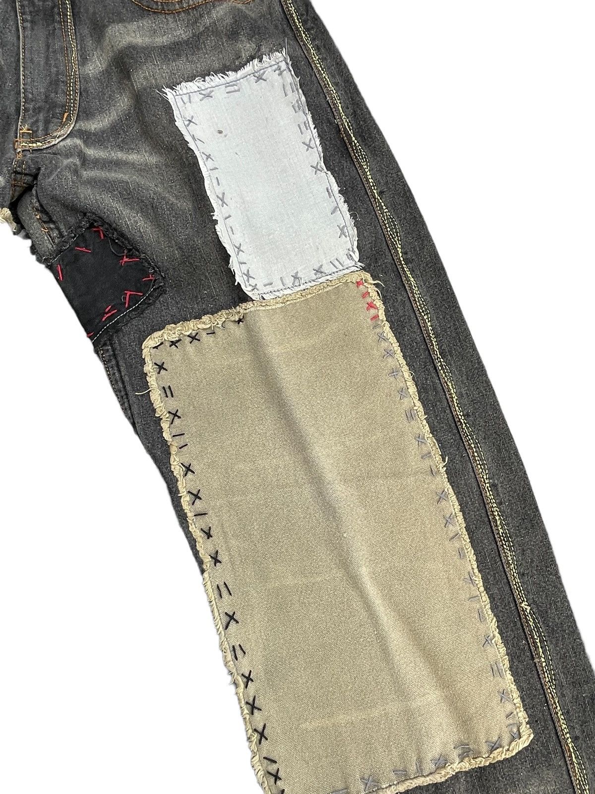 Japanese Brand STEALS House Of Blues Custom Denim Size US 30 / EU 46 - 7 Thumbnail