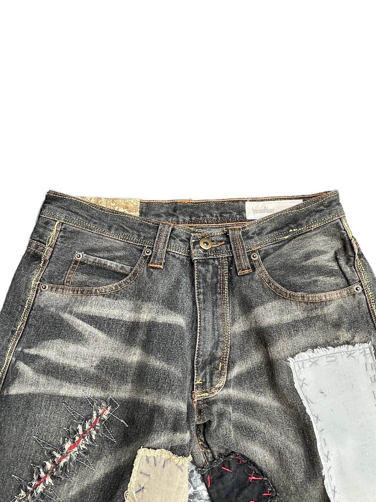 Japanese Brand STEALS House Of Blues Custom Denim Size US 30 / EU 46 - 9 Thumbnail