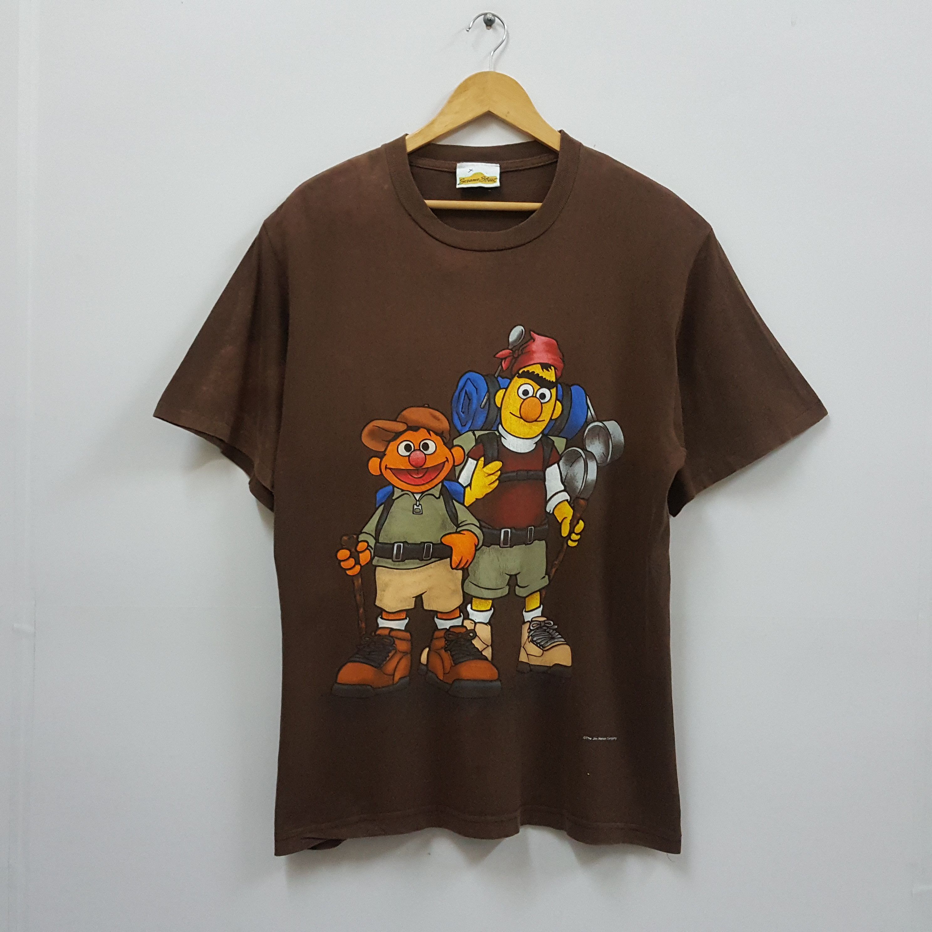 Cartoon Network × The Simpsons × Vintage Vintage 90's SESAME STREET characters t-shirt made USA Size US L / EU 52-54 / 3 - 1 Thumbnail