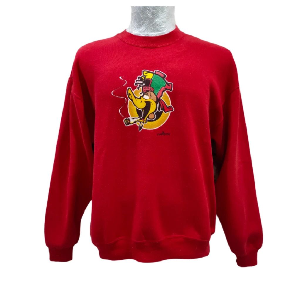 Cartoon Network × Vintage Vintage Rude Boy Pullover Sweatshirts Size US L / EU 52-54 / 3 - 1 Thumbnail