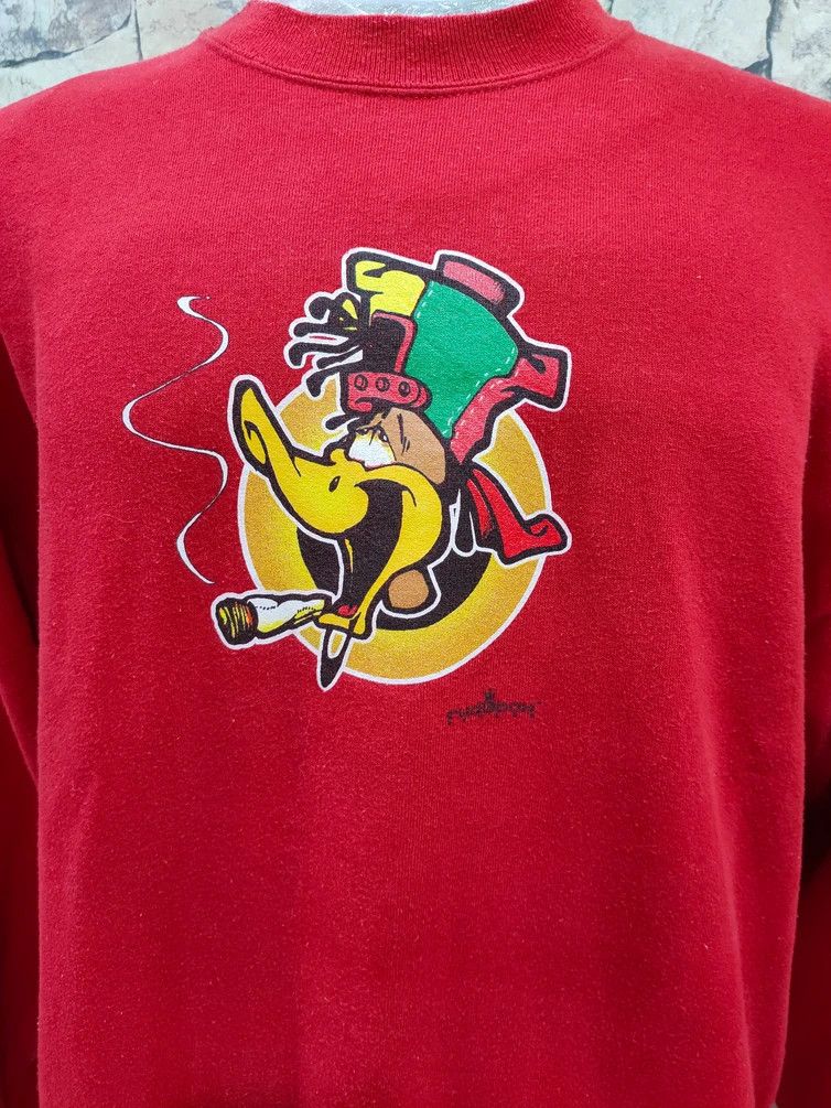 Cartoon Network × Vintage Vintage Rude Boy Pullover Sweatshirts Size US L / EU 52-54 / 3 - 5 Thumbnail