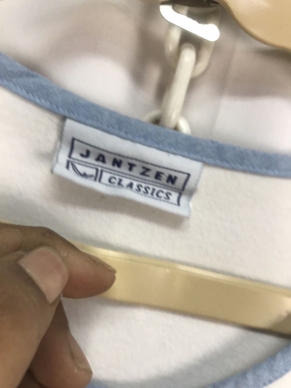 Jantzen Jantzen classic embroidered flower tshirt Size XL / US 12-14 / IT 48-50 - 4 Thumbnail