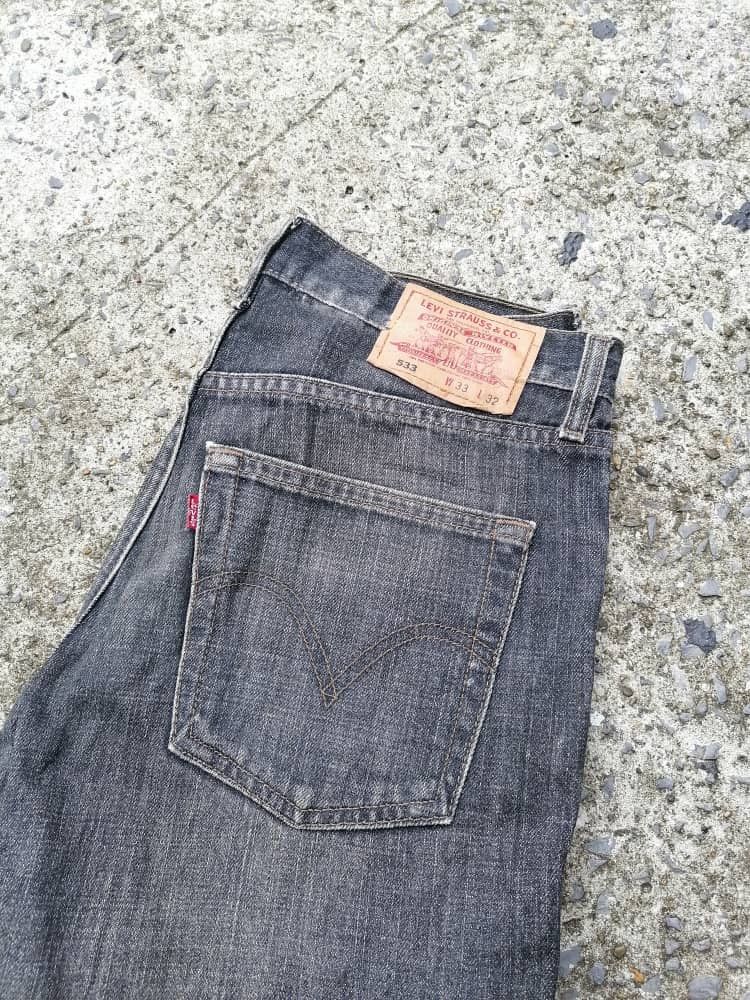 Levi's × Levi's Vintage Clothing Levi's Strauss 533 Black Denim Jeans Size US 32 / EU 48 - 5 Thumbnail