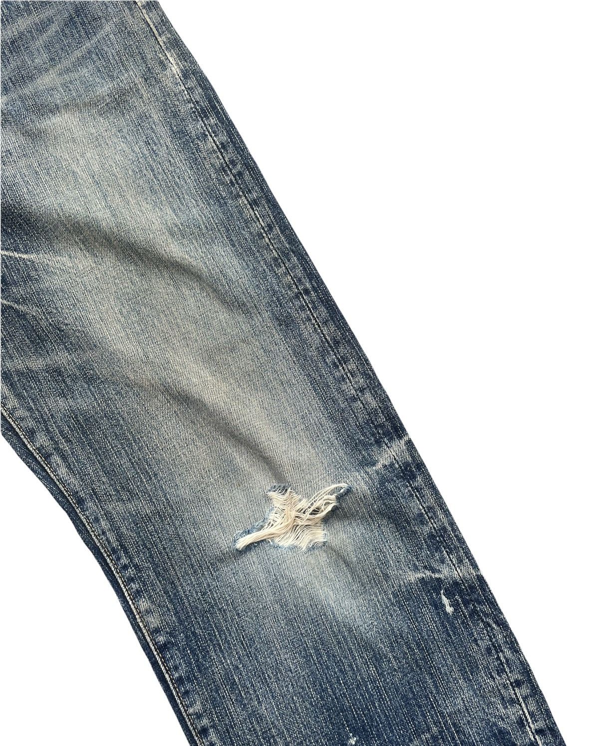 Eternal × Japanese Brand Vintage Eternal Japan Aging Faded Distressed Denim Size US 34 / EU 50 - 4 Thumbnail