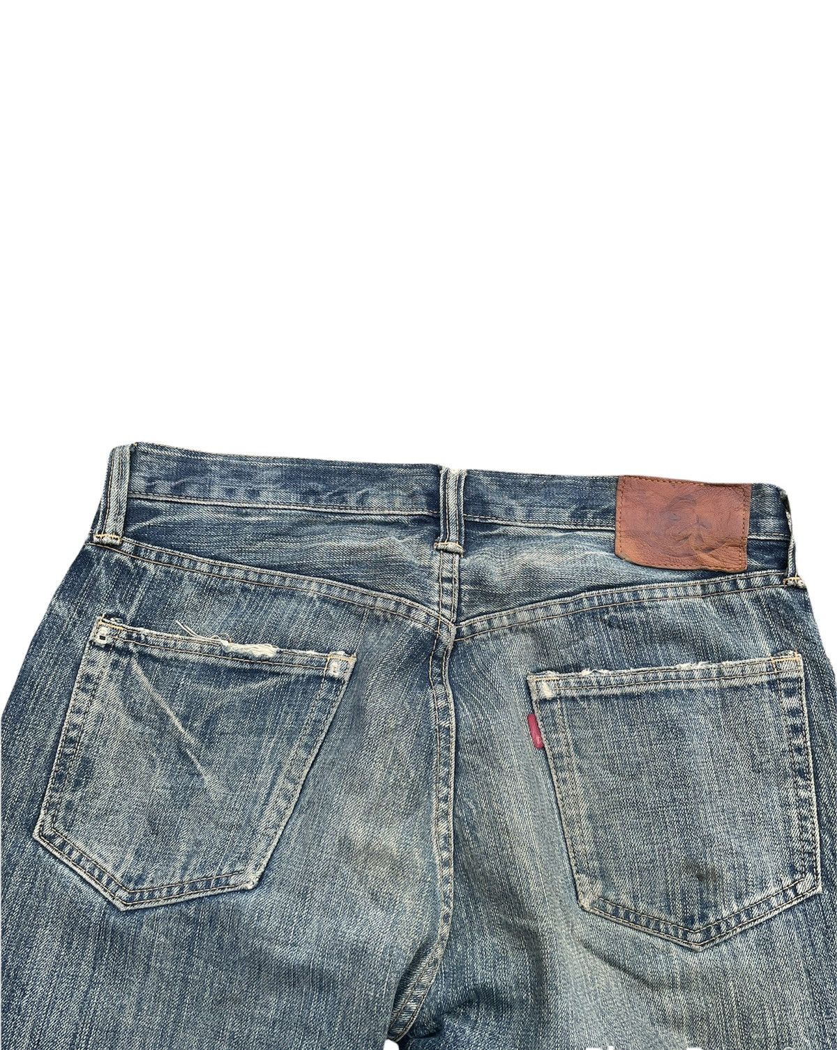 Eternal × Japanese Brand Vintage Eternal Japan Aging Faded Distressed Denim Size US 34 / EU 50 - 13 Thumbnail