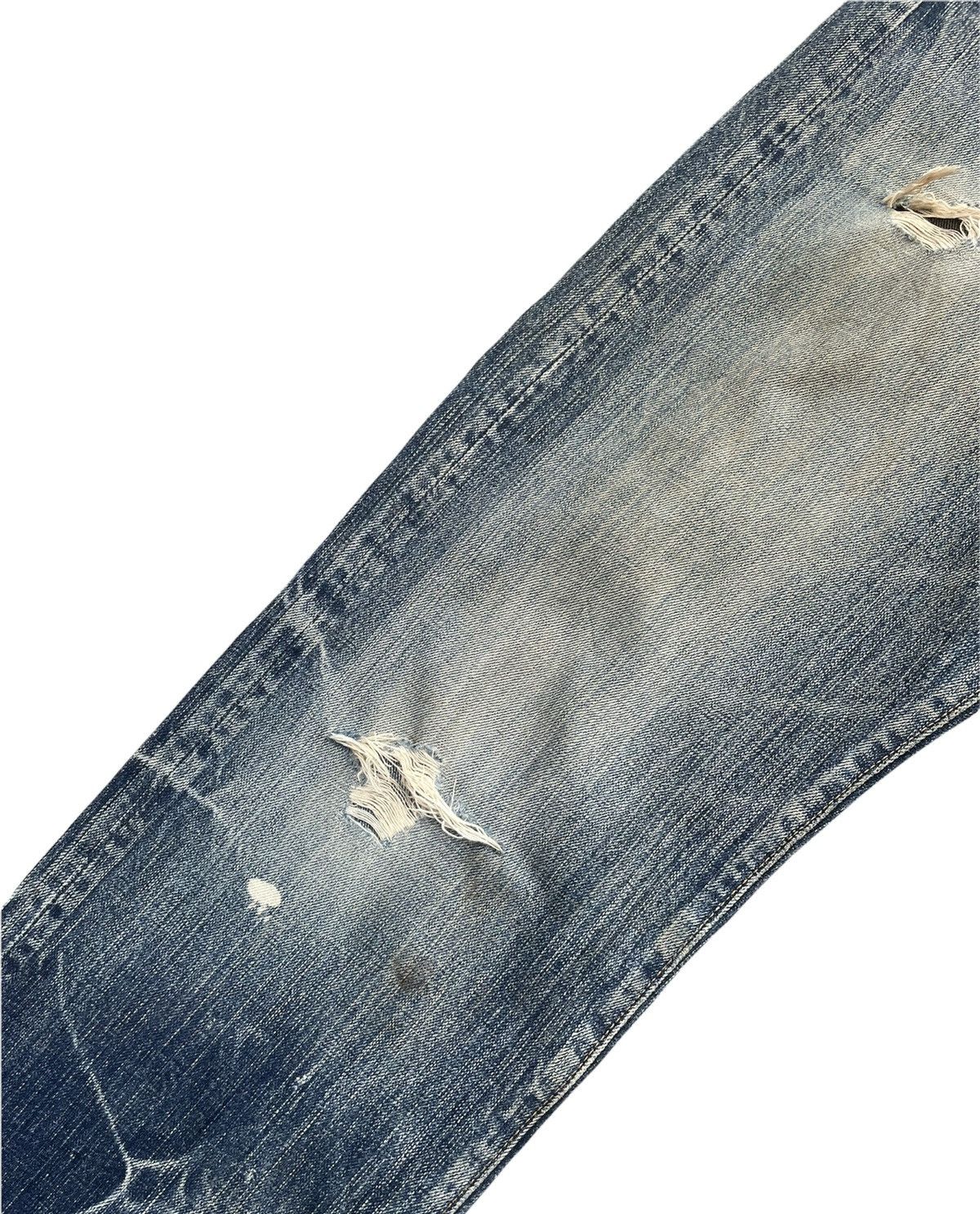 Eternal × Japanese Brand Vintage Eternal Japan Aging Faded Distressed Denim Size US 34 / EU 50 - 5 Thumbnail