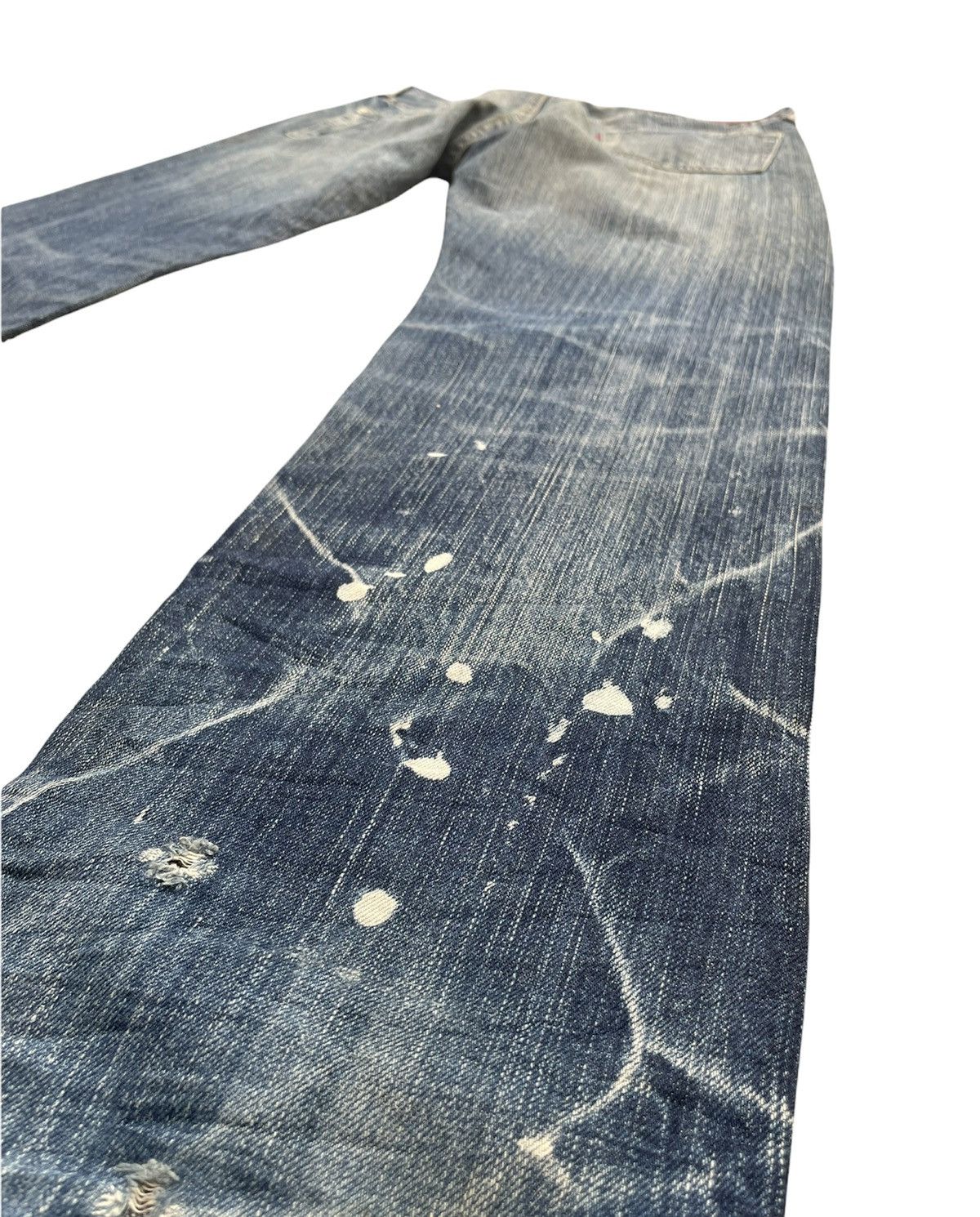 Eternal × Japanese Brand Vintage Eternal Japan Aging Faded Distressed Denim Size US 34 / EU 50 - 9 Thumbnail