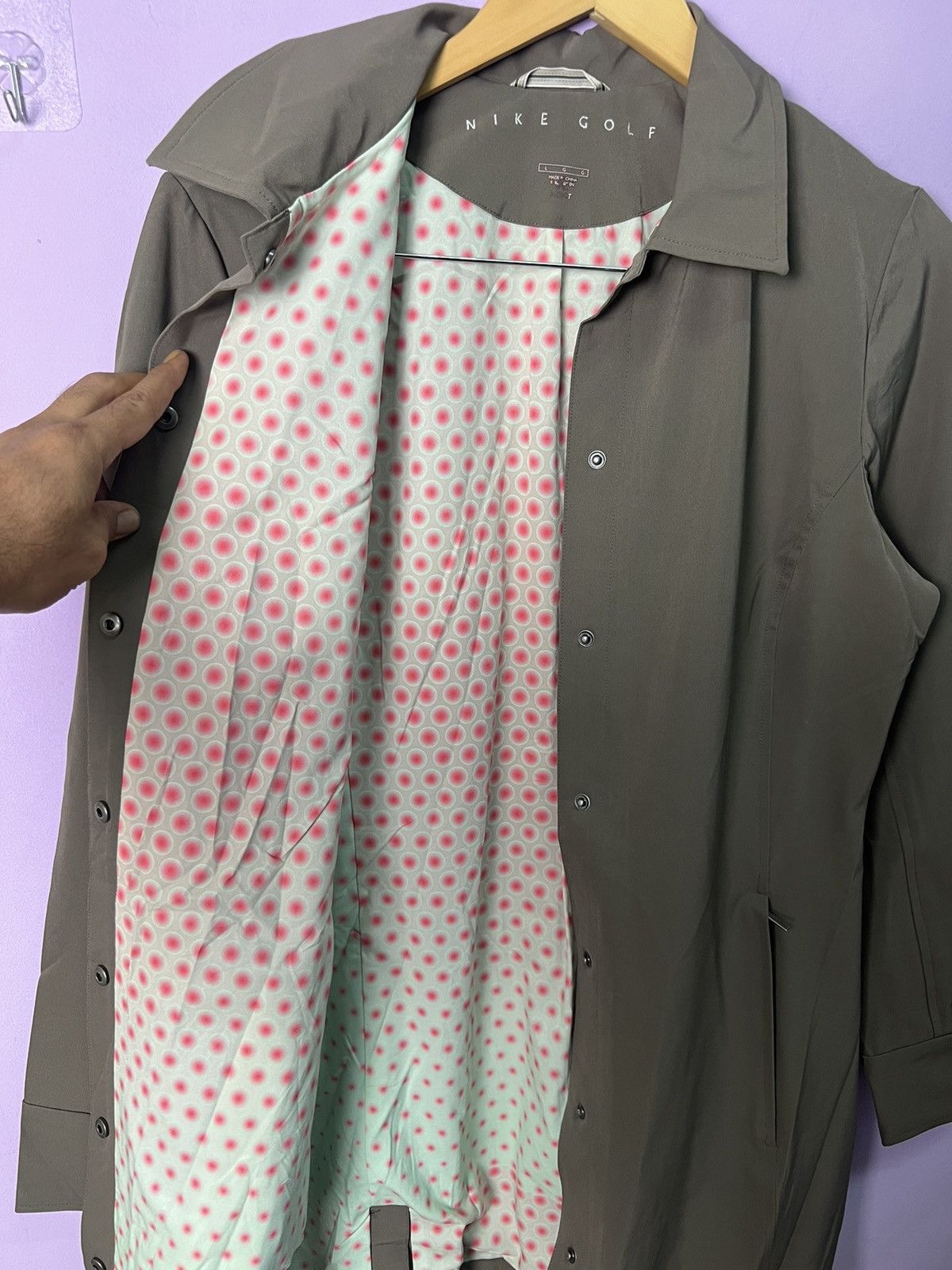 Nike 🔥Stretchable Nike Golf Trench Coat Size M / US 6-8 / IT 42-44 - 8 Thumbnail