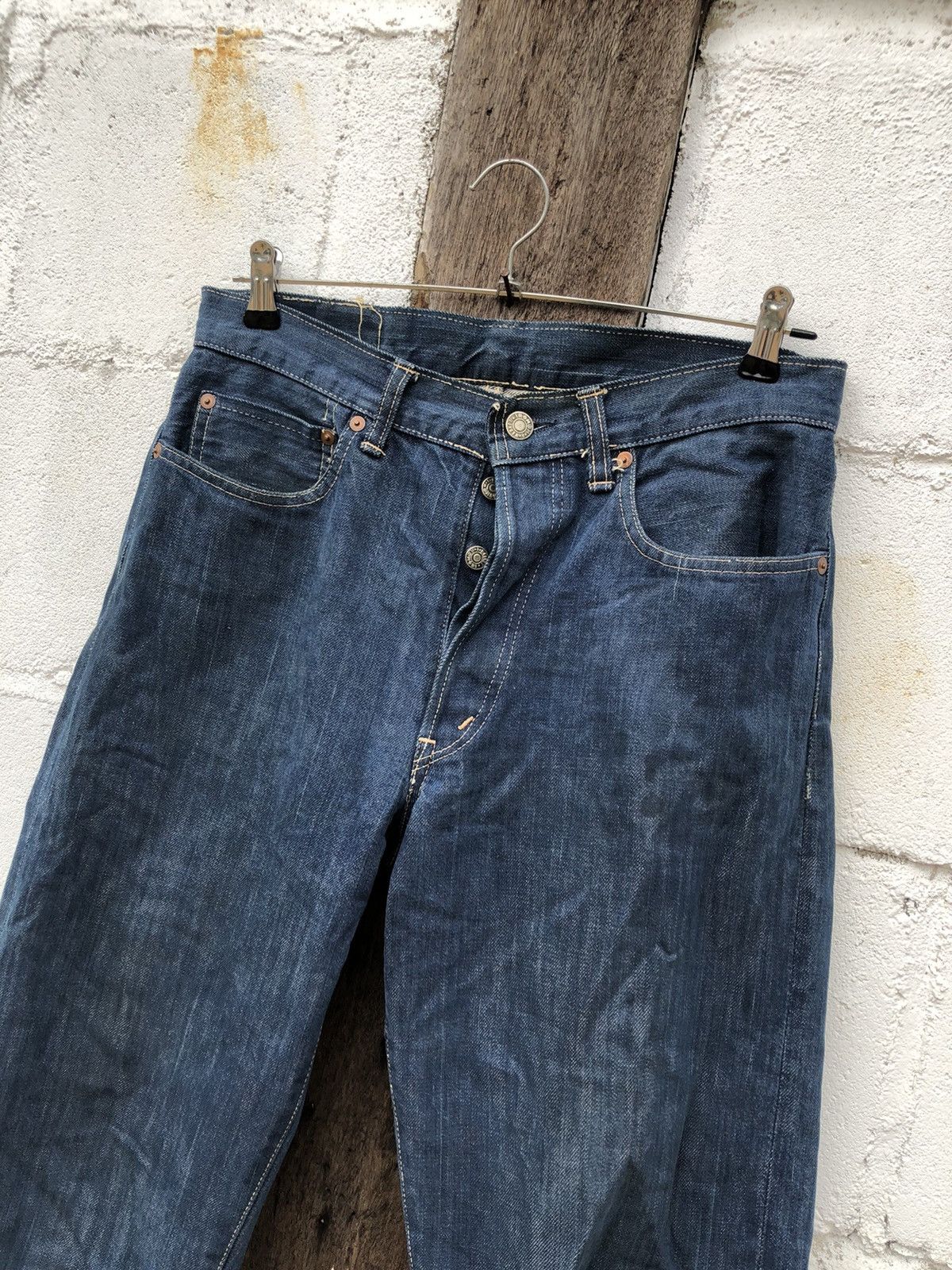 Blue Blue Japan × Engineered Garments Jeans Selvedge Blue Blue Every Garment Guaranteed Size US 31 - 3 Thumbnail