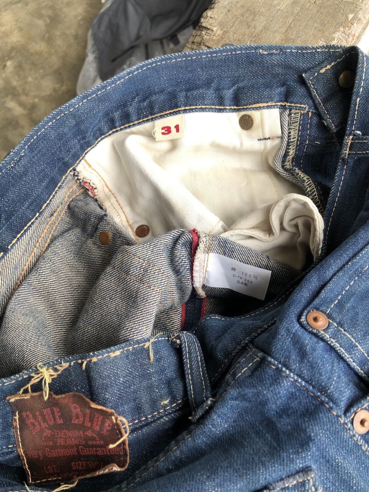 Blue Blue Japan × Engineered Garments Jeans Selvedge Blue Blue Every Garment Guaranteed Size US 31 - 6 Thumbnail