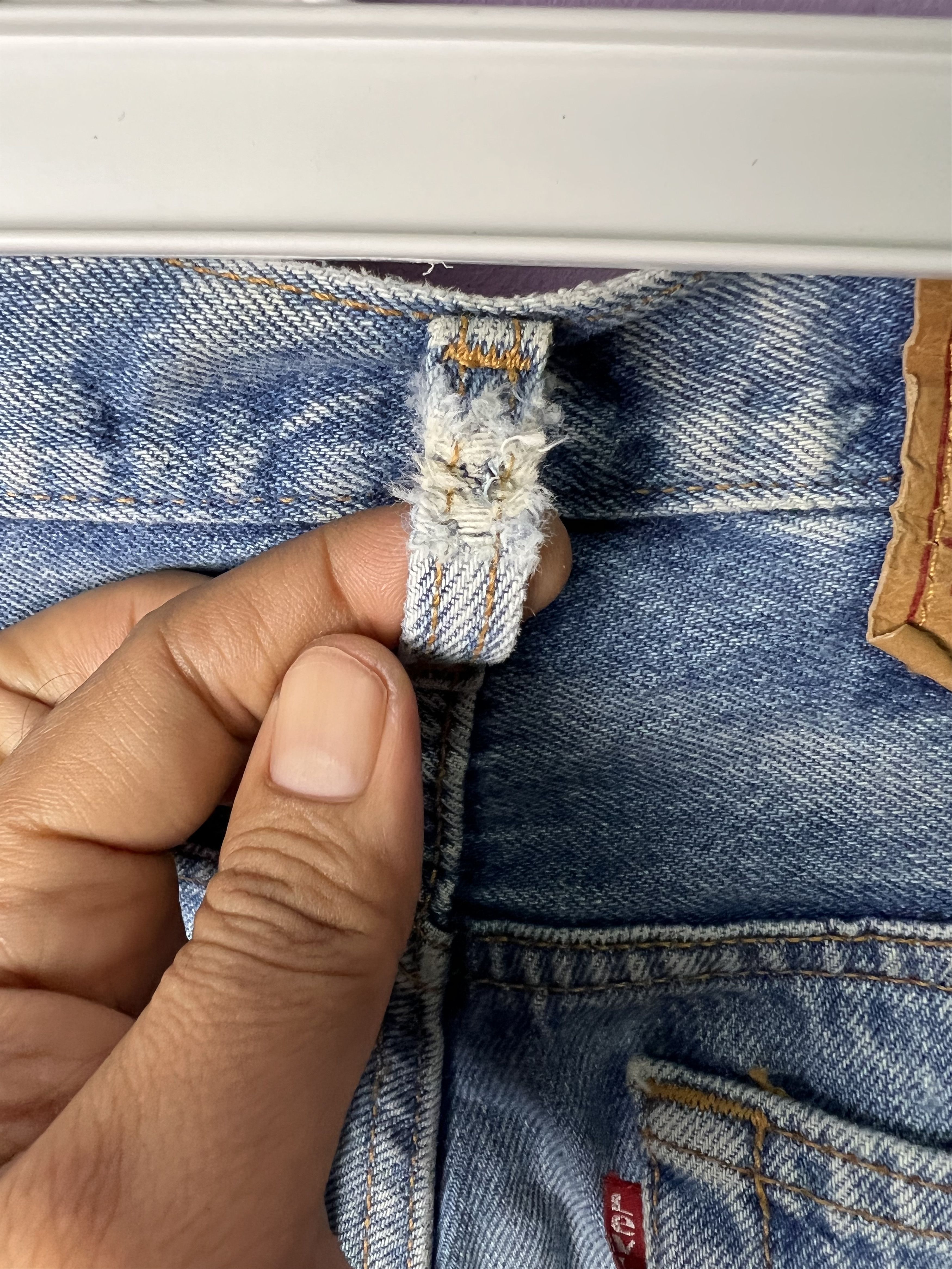 Levi's Vintage Clothing 🔥Vintage Levis 501 Distressed Denim Size US 32 / EU 48 - 16 Thumbnail