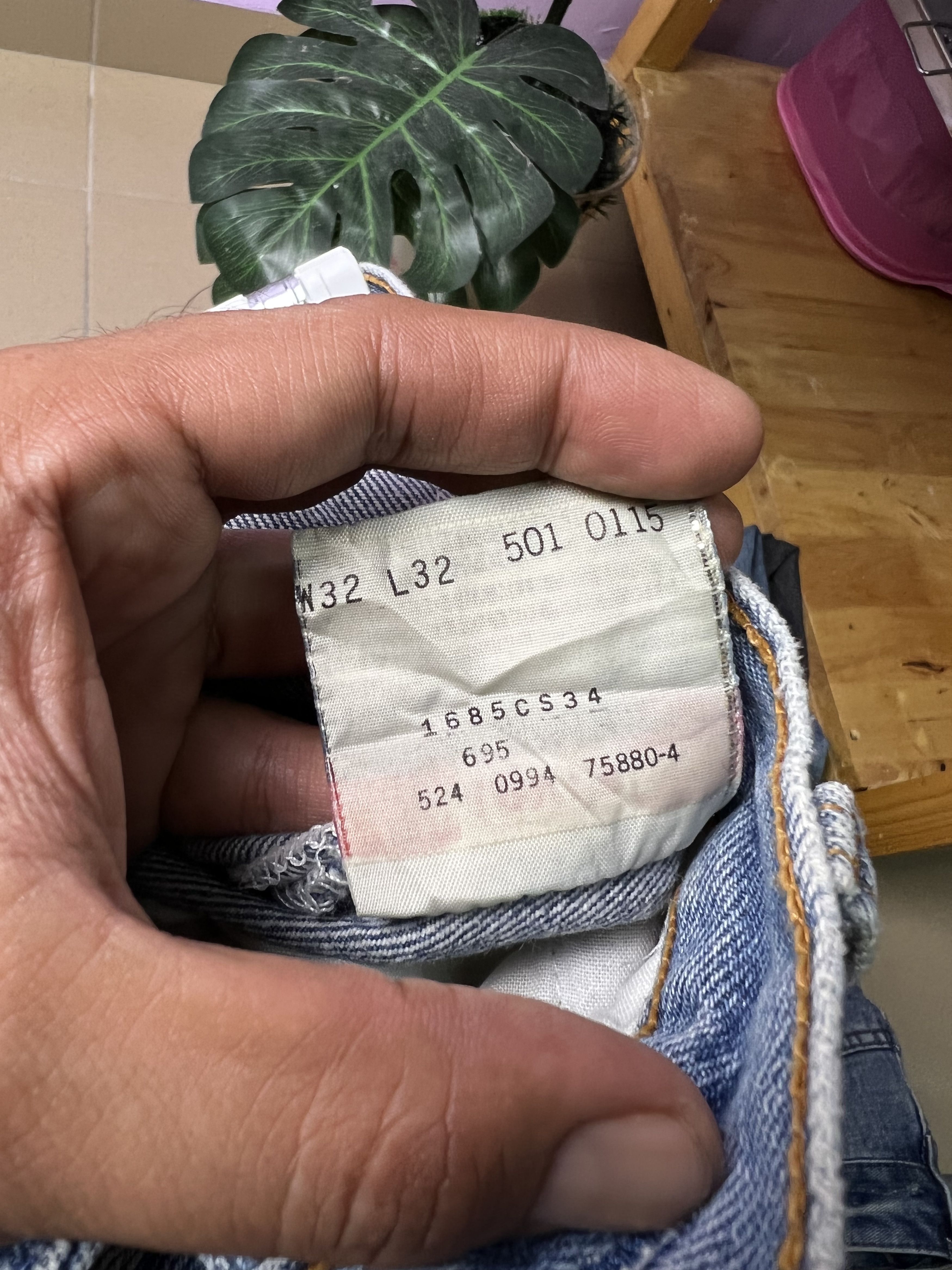 Levi's Vintage Clothing 🔥Vintage Levis 501 Distressed Denim Size US 32 / EU 48 - 18 Thumbnail