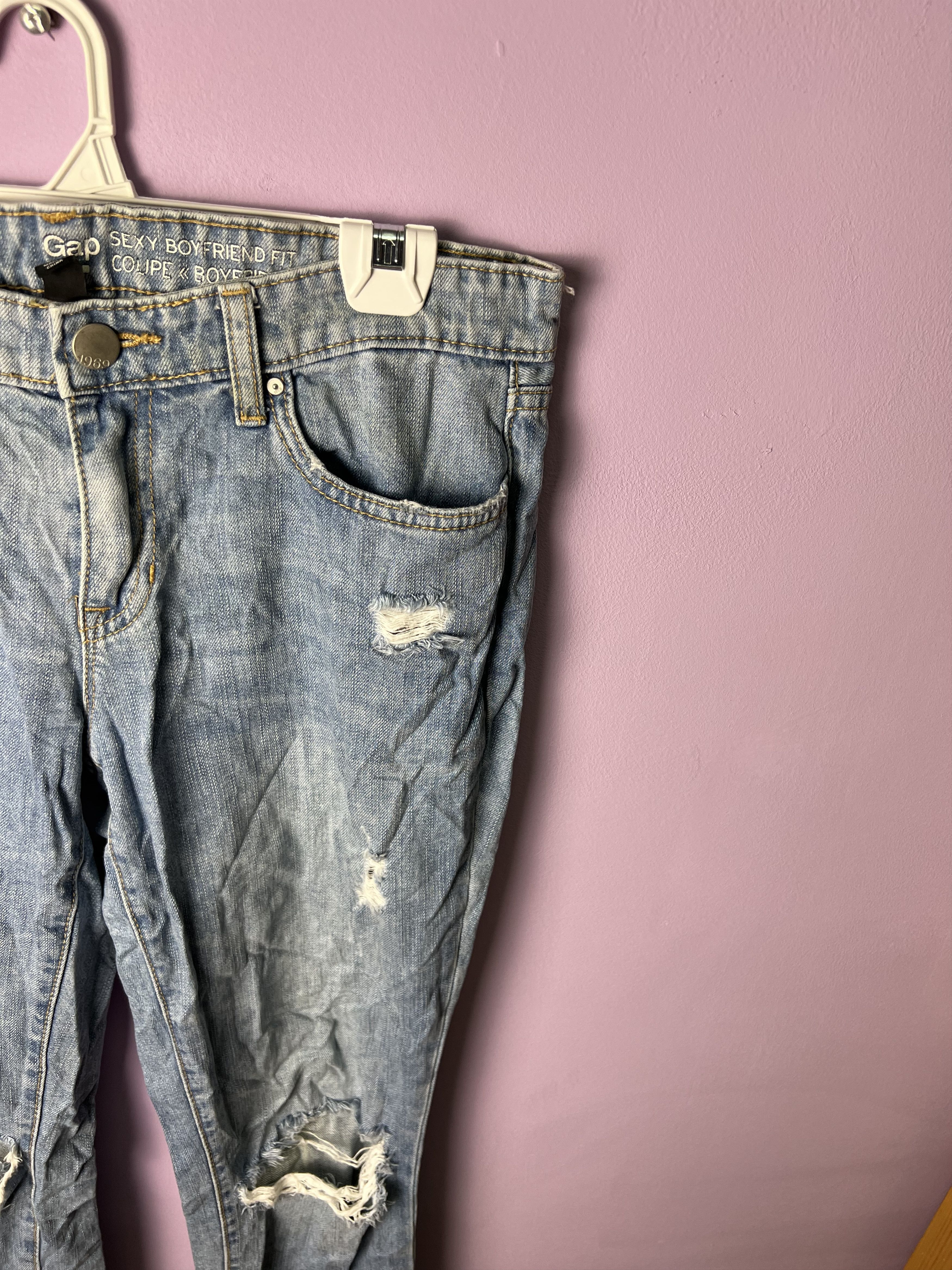 Gap 🔥Gap Distressed Denim Size US 32 / EU 48 - 5 Thumbnail