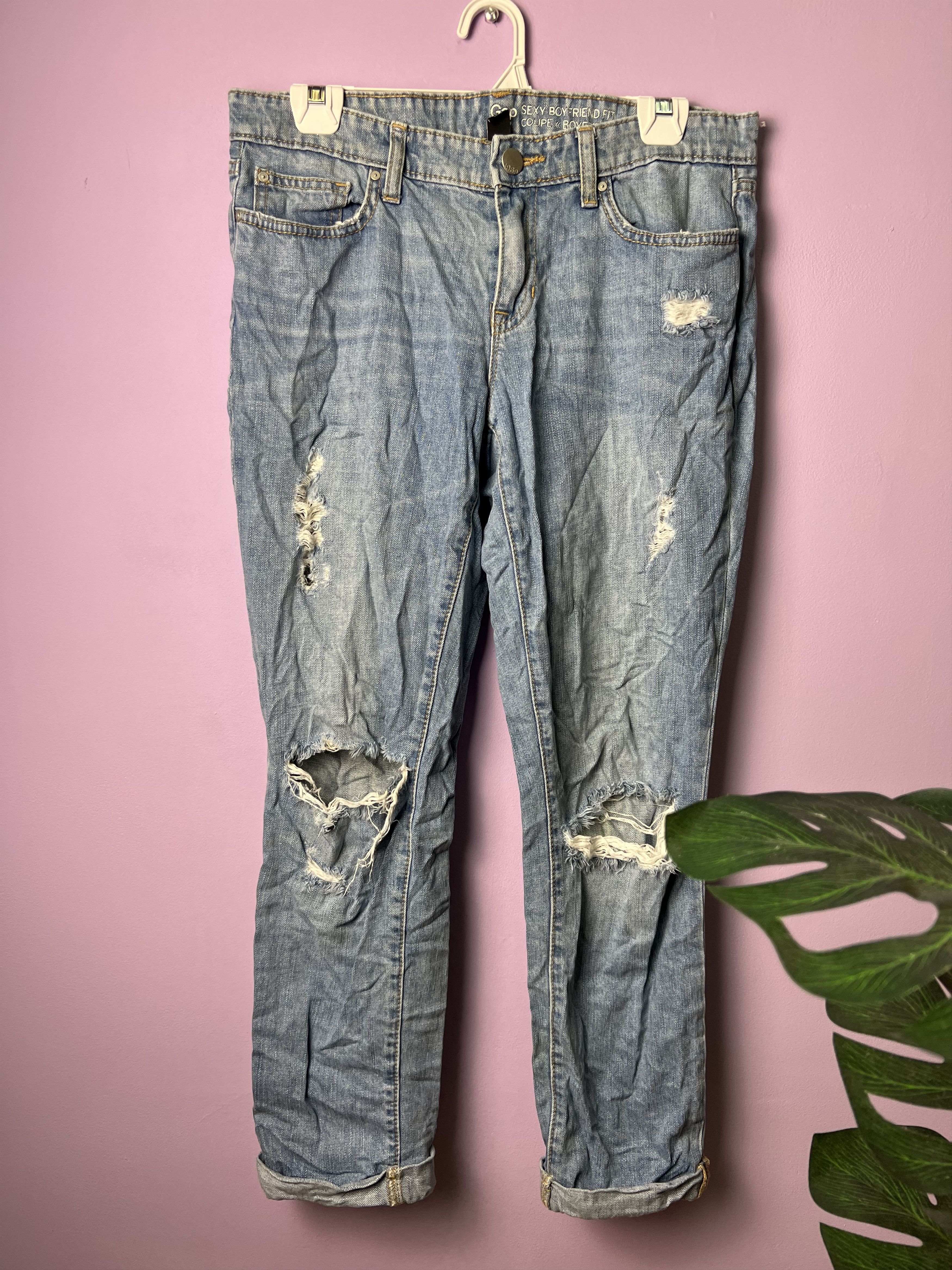 Gap 🔥Gap Distressed Denim Size US 32 / EU 48 - 3 Thumbnail