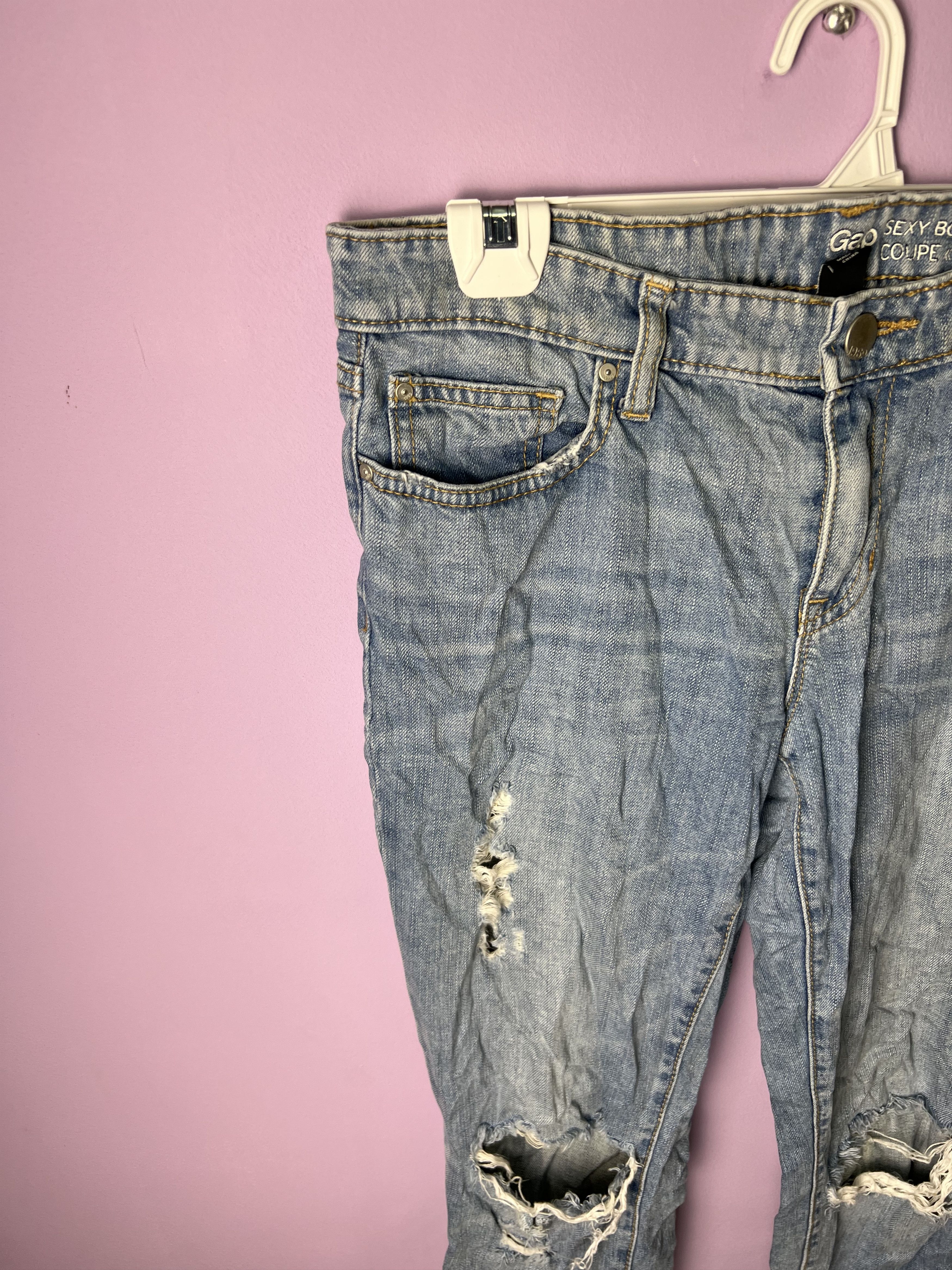 Gap 🔥Gap Distressed Denim Size US 32 / EU 48 - 4 Thumbnail