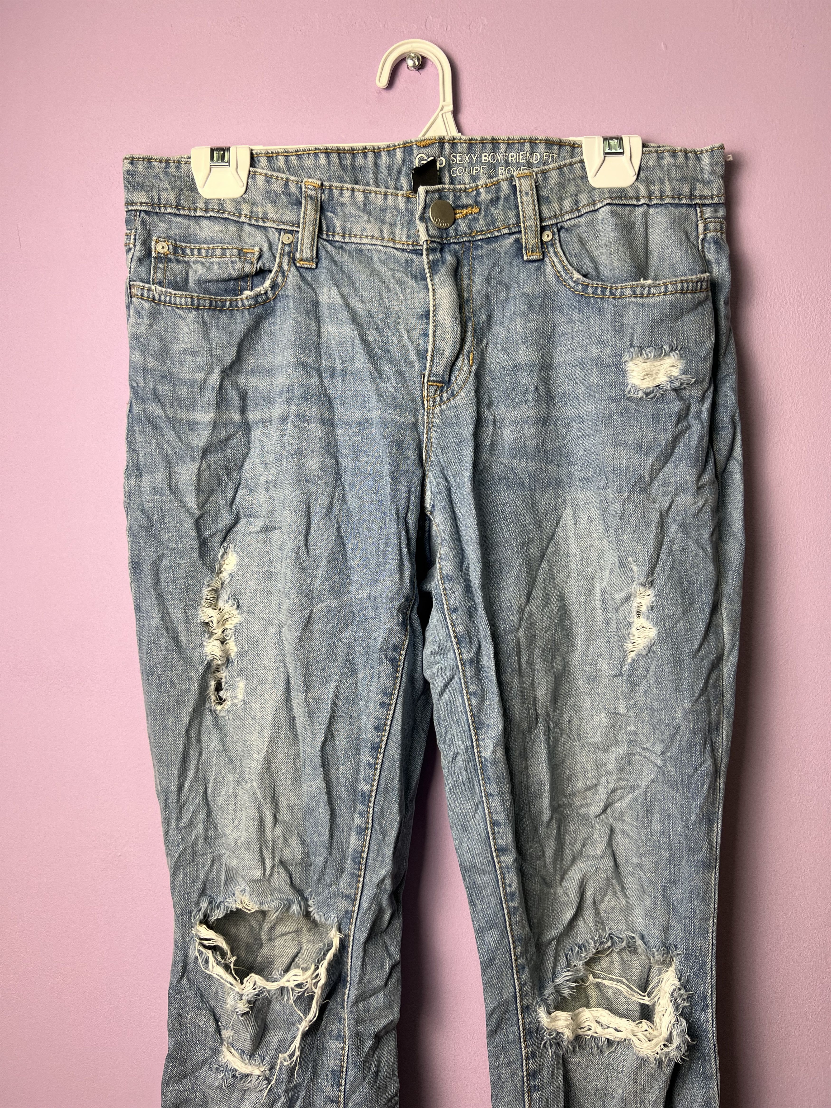 Gap 🔥Gap Distressed Denim Size US 32 / EU 48 - 6 Thumbnail