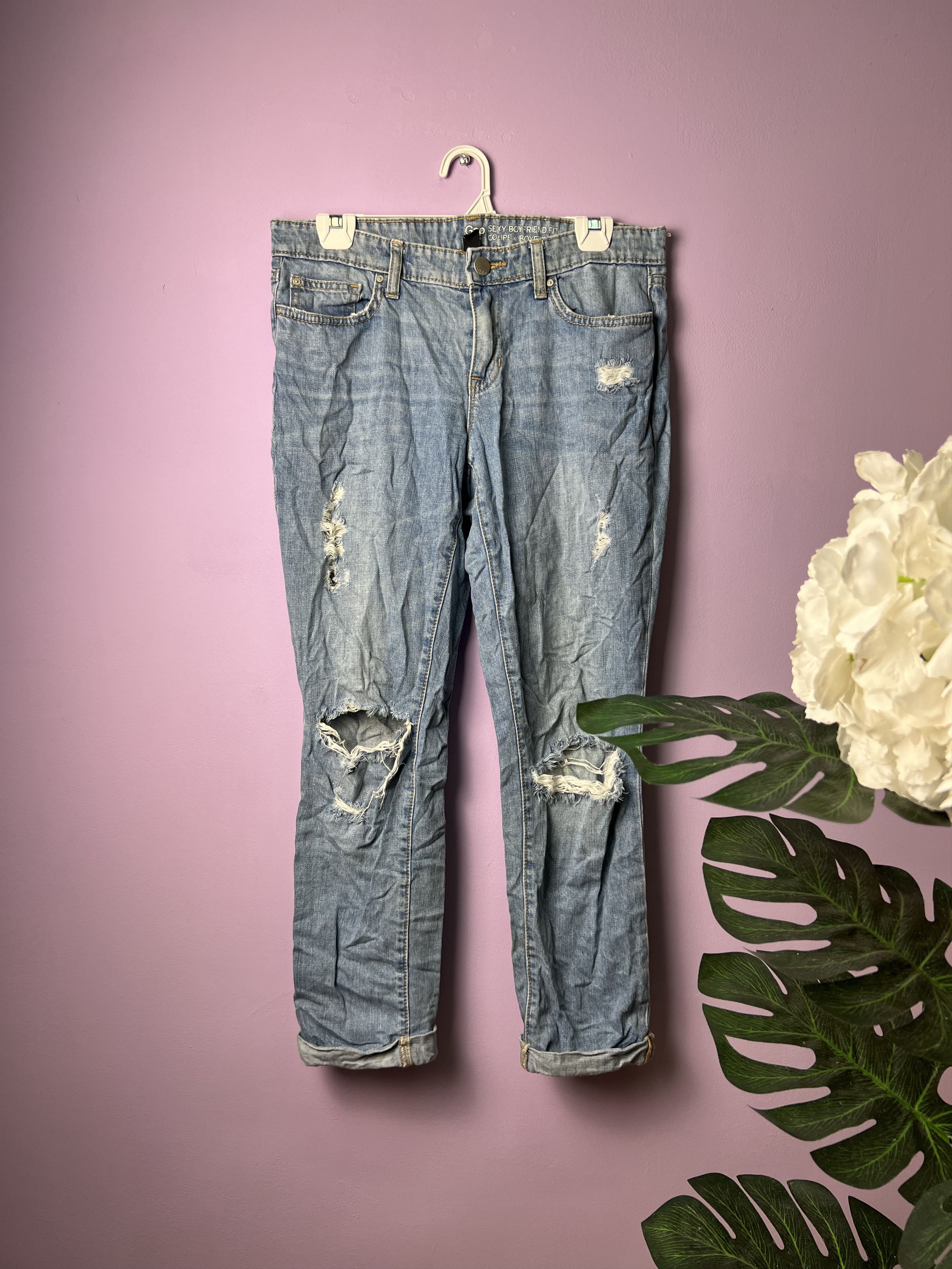 Gap 🔥Gap Distressed Denim Size US 32 / EU 48 - 1 Thumbnail