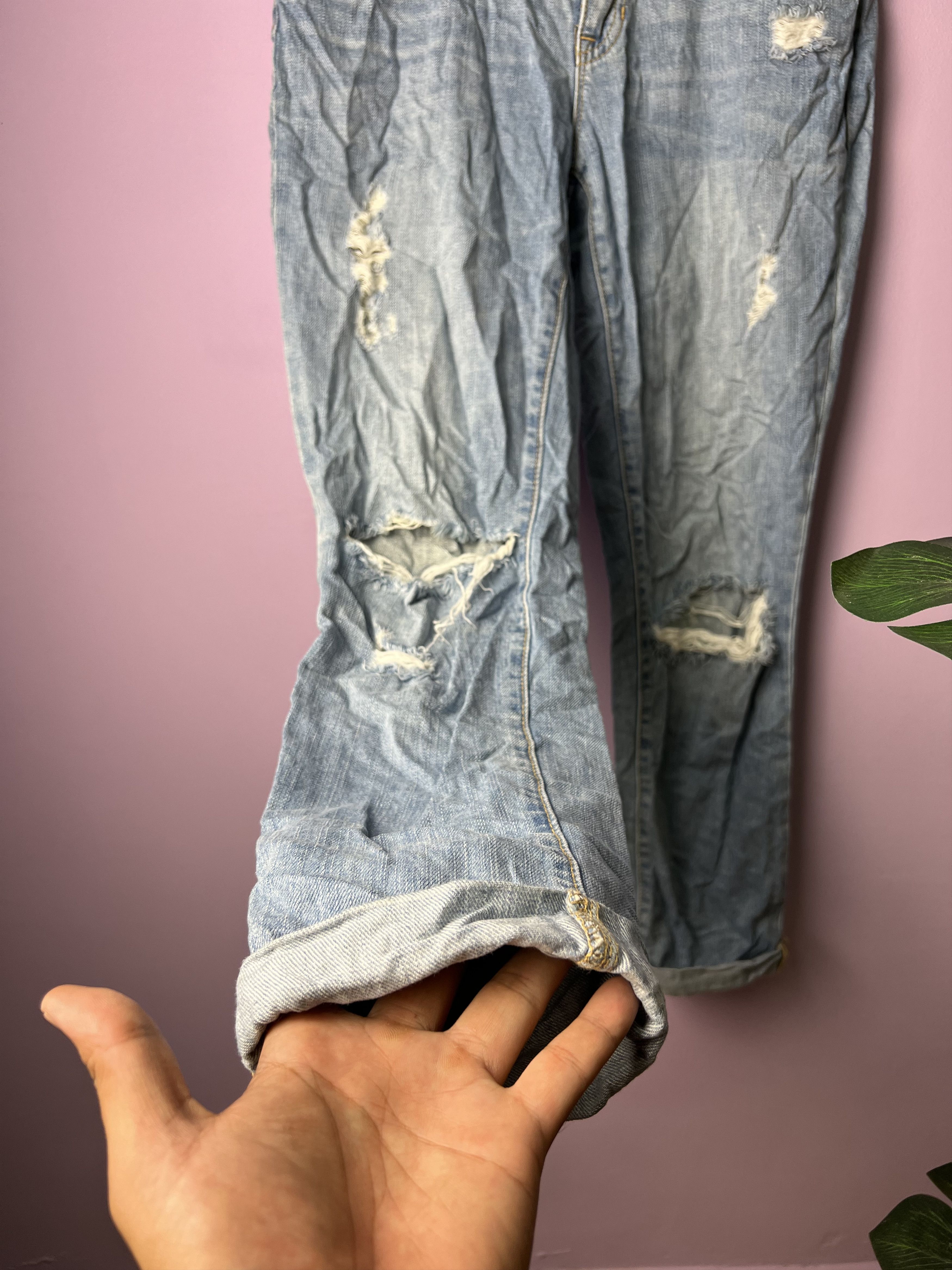 Gap 🔥Gap Distressed Denim Size US 32 / EU 48 - 7 Thumbnail
