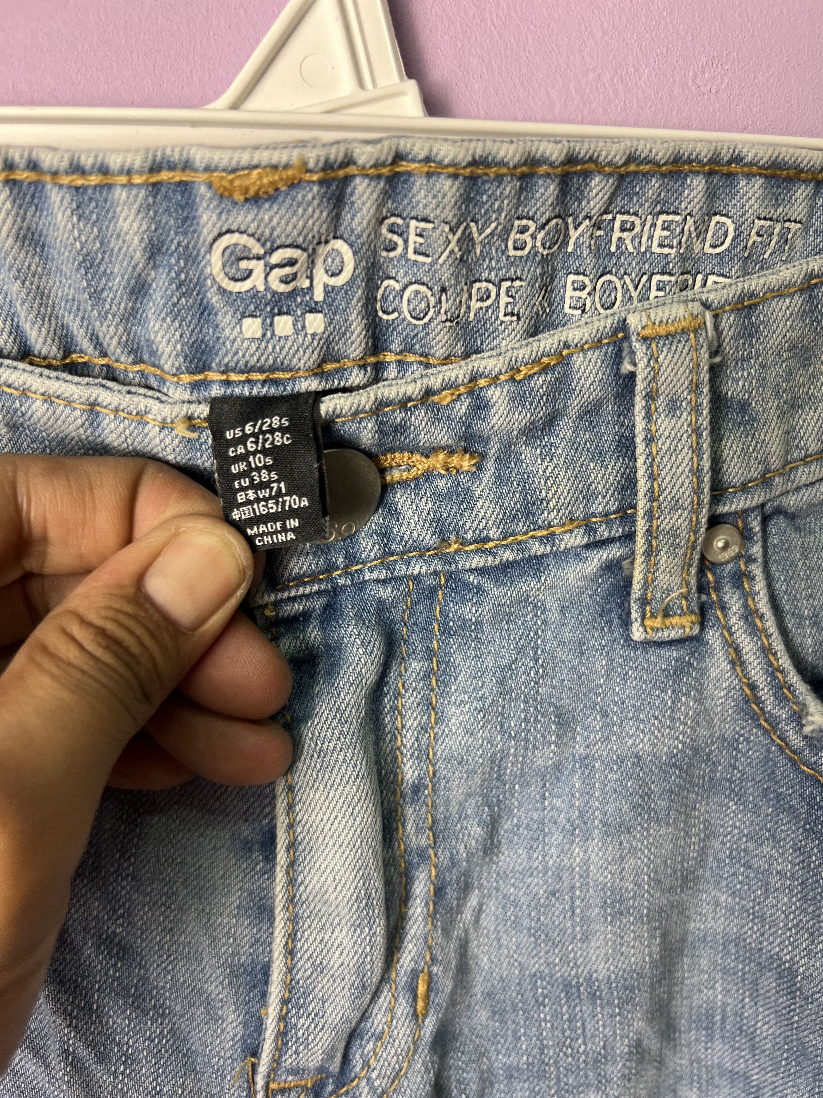 Gap 🔥Gap Distressed Denim Size US 32 / EU 48 - 11 Thumbnail