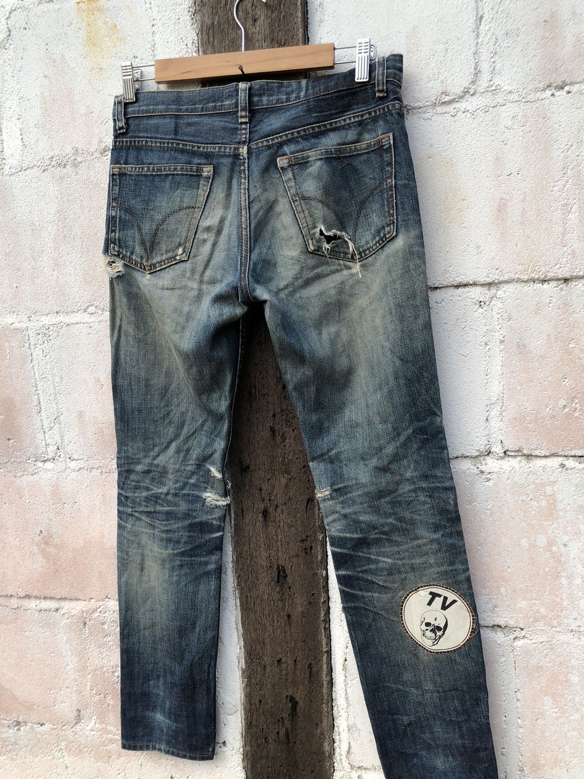 Hysteric Glamour Hysteric Glamour PsychoWorks Jeans Destress Size 31" - 4 Thumbnail
