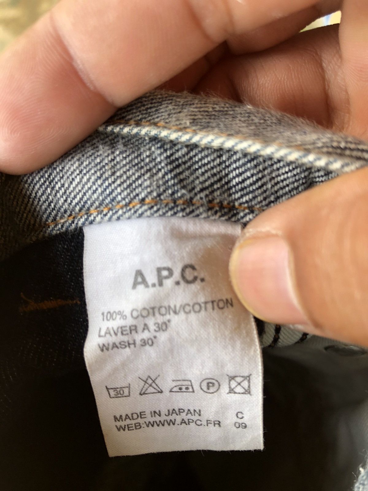 A.P.C. A.P.C Denim Pants Skinny Size US 30 / EU 46 - 4 Thumbnail