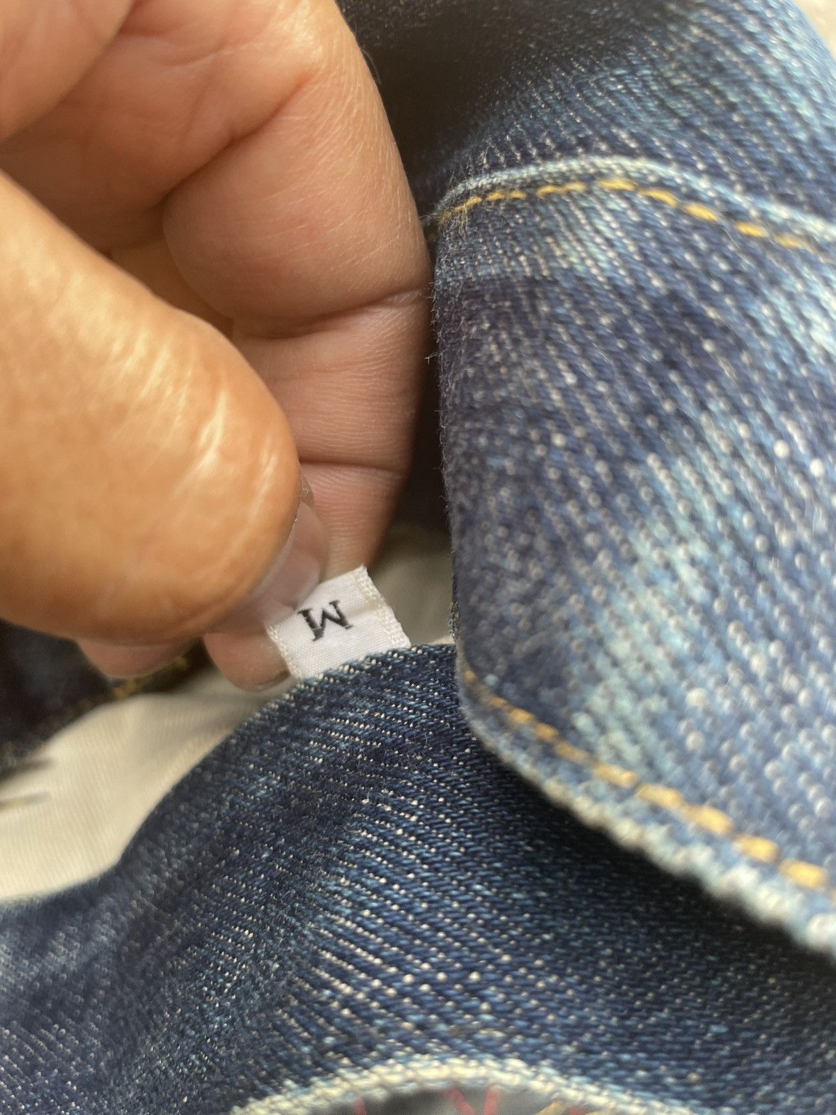 Christopher Nemeth × If Six Was Nine × Le Grande Bleu (L.G.B.) Christopher Nemeth Custom Denim Size US 33 - 15 Thumbnail