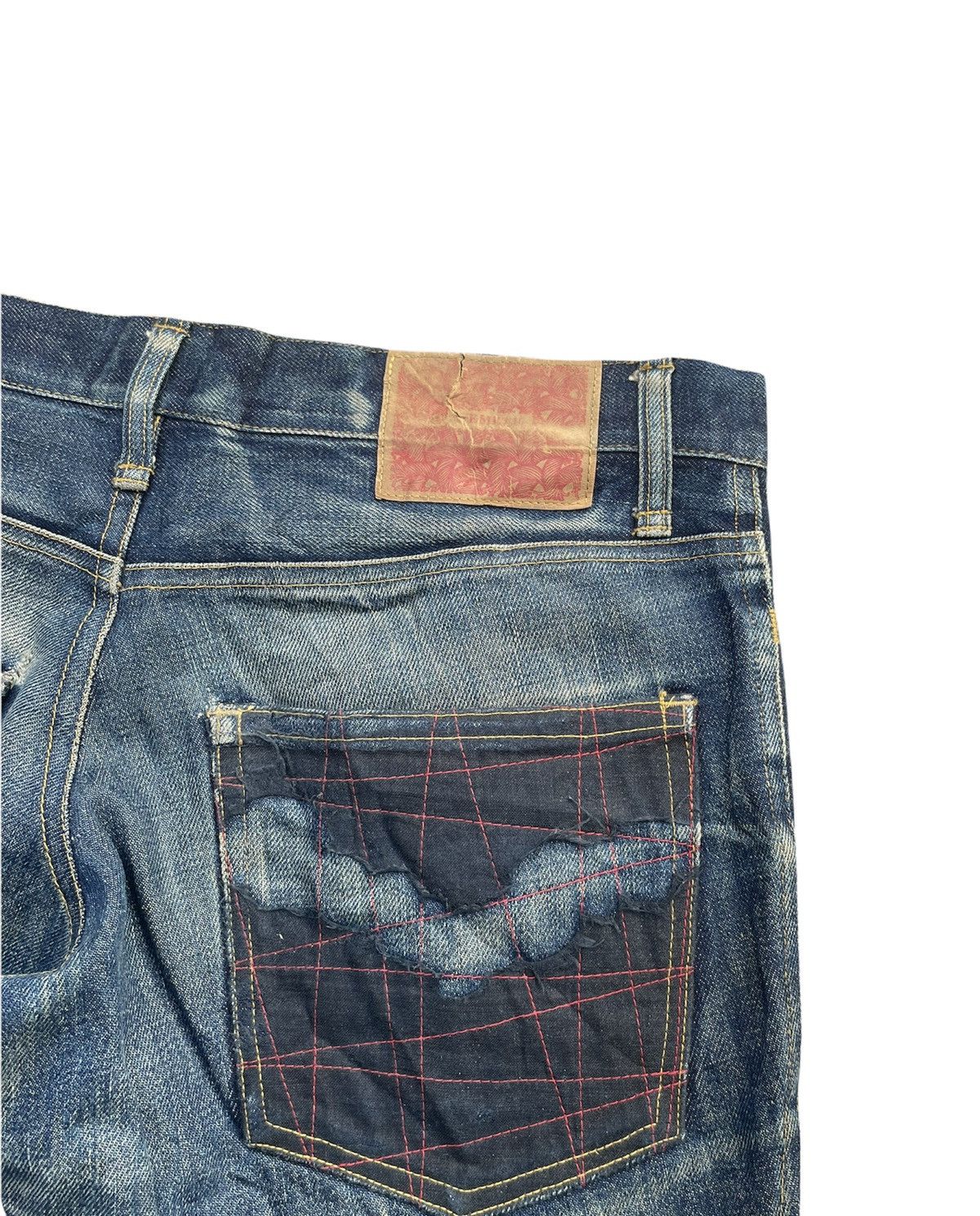 Christopher Nemeth × If Six Was Nine × Le Grande Bleu (L.G.B.) Christopher Nemeth Custom Denim Size US 33 - 13 Thumbnail