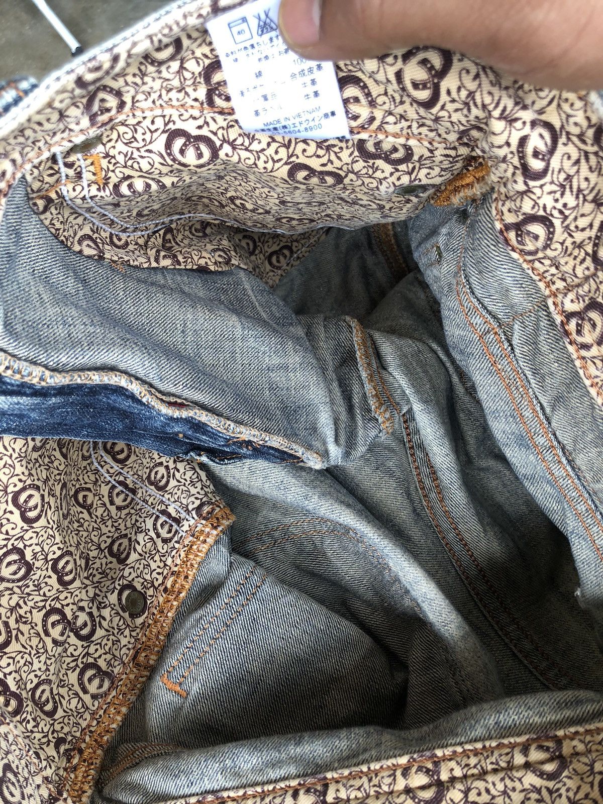 Edwin Flared Jeans Dirt Wash Edwin Size US 33 - 5 Thumbnail