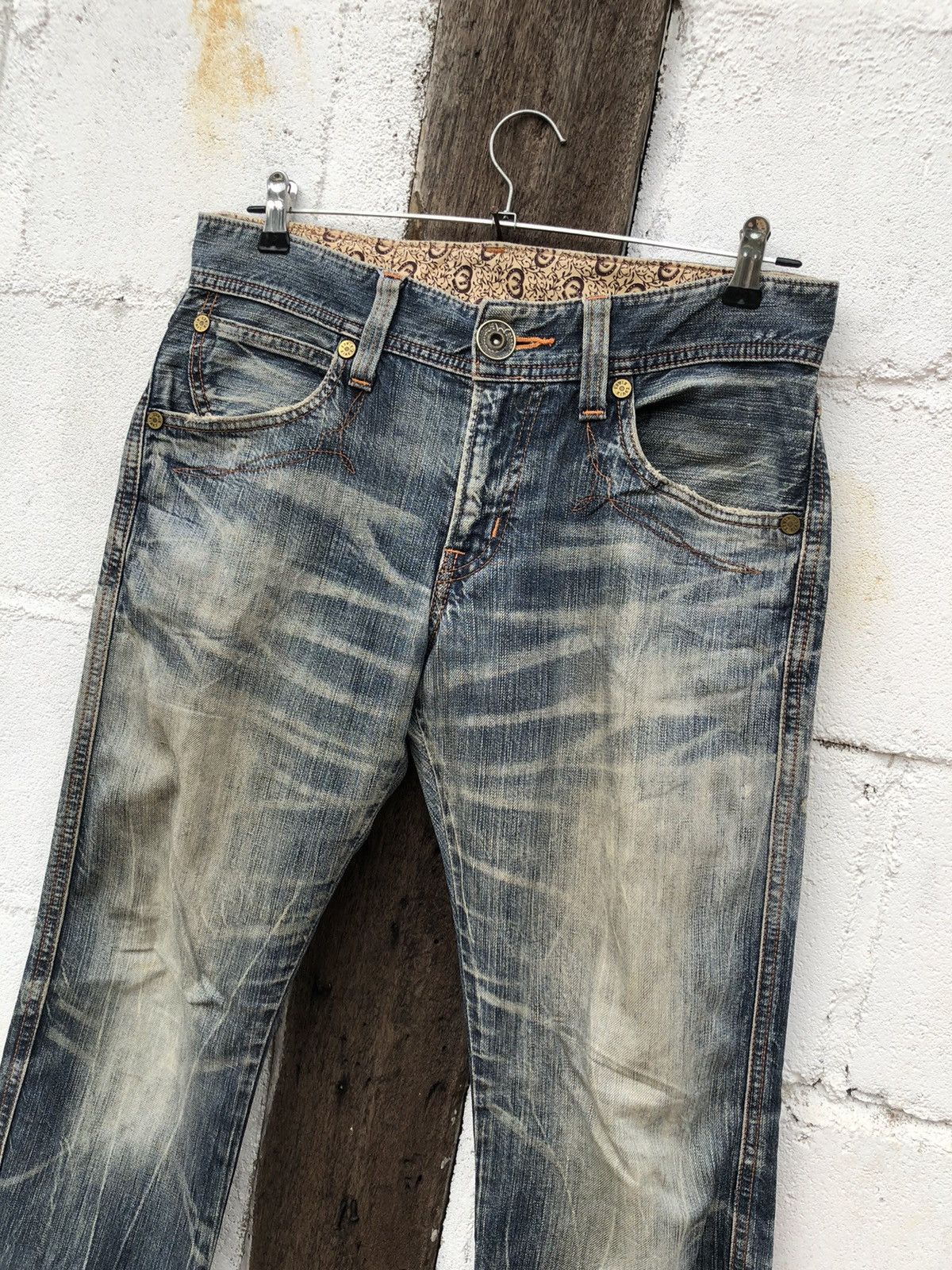 Edwin Flared Jeans Dirt Wash Edwin Size US 33 - 3 Thumbnail