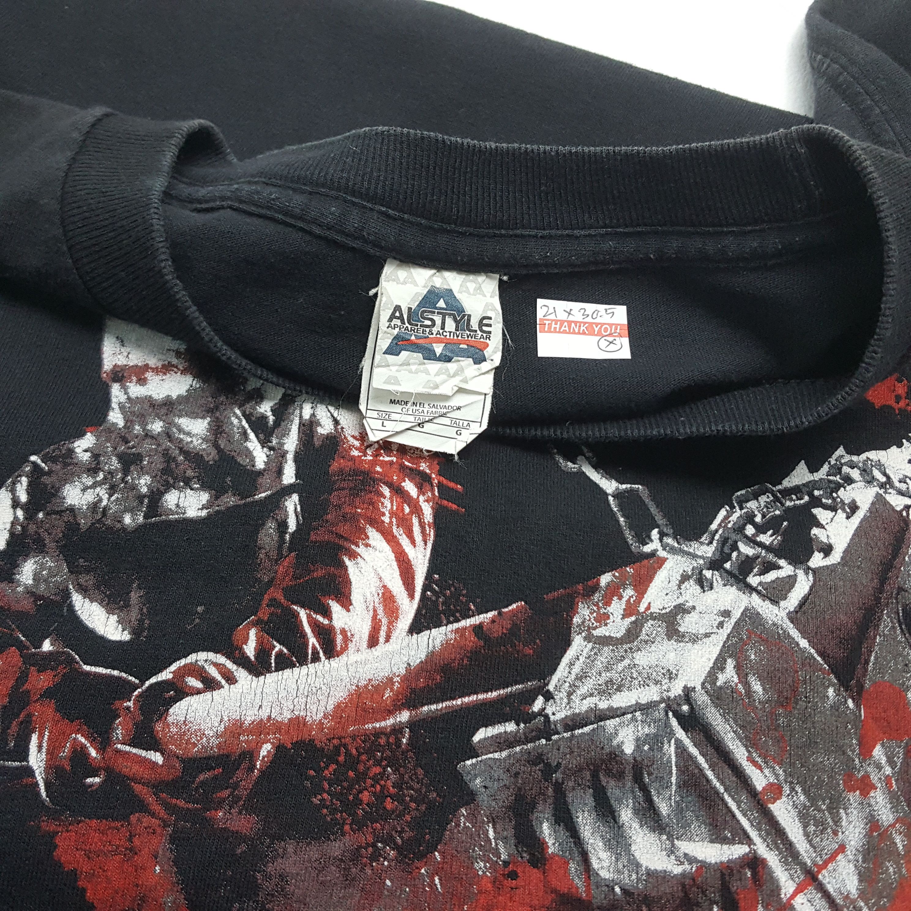 Playstation × Vintage Vintage ResidentEvil AfterLive 3D Video Game Promo T-shirt Size US L / EU 52-54 / 3 - 3 Thumbnail